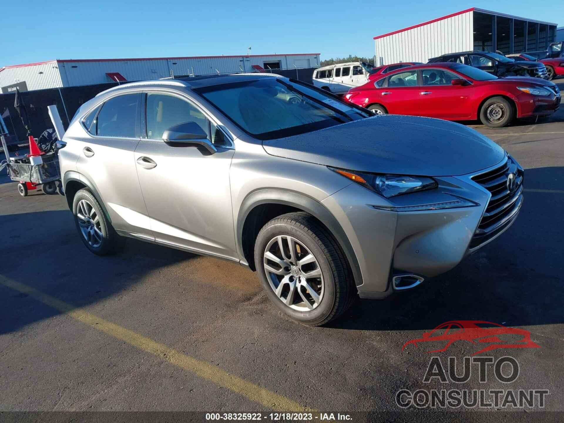 LEXUS NX 200T 2016 - JTJYARBZ8G2038555