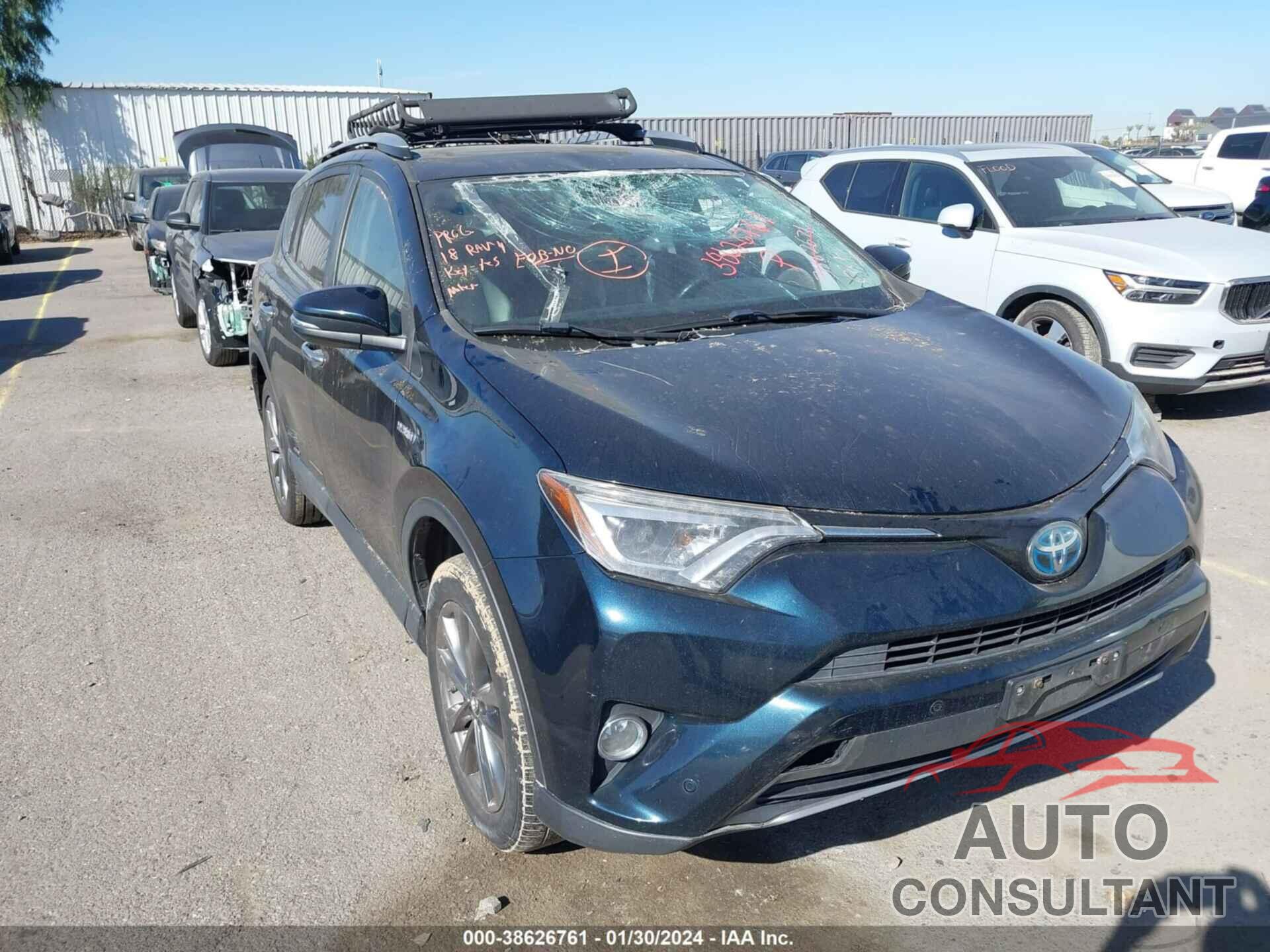 TOYOTA RAV4 HV 2018 - JTMDJREV2JD185587