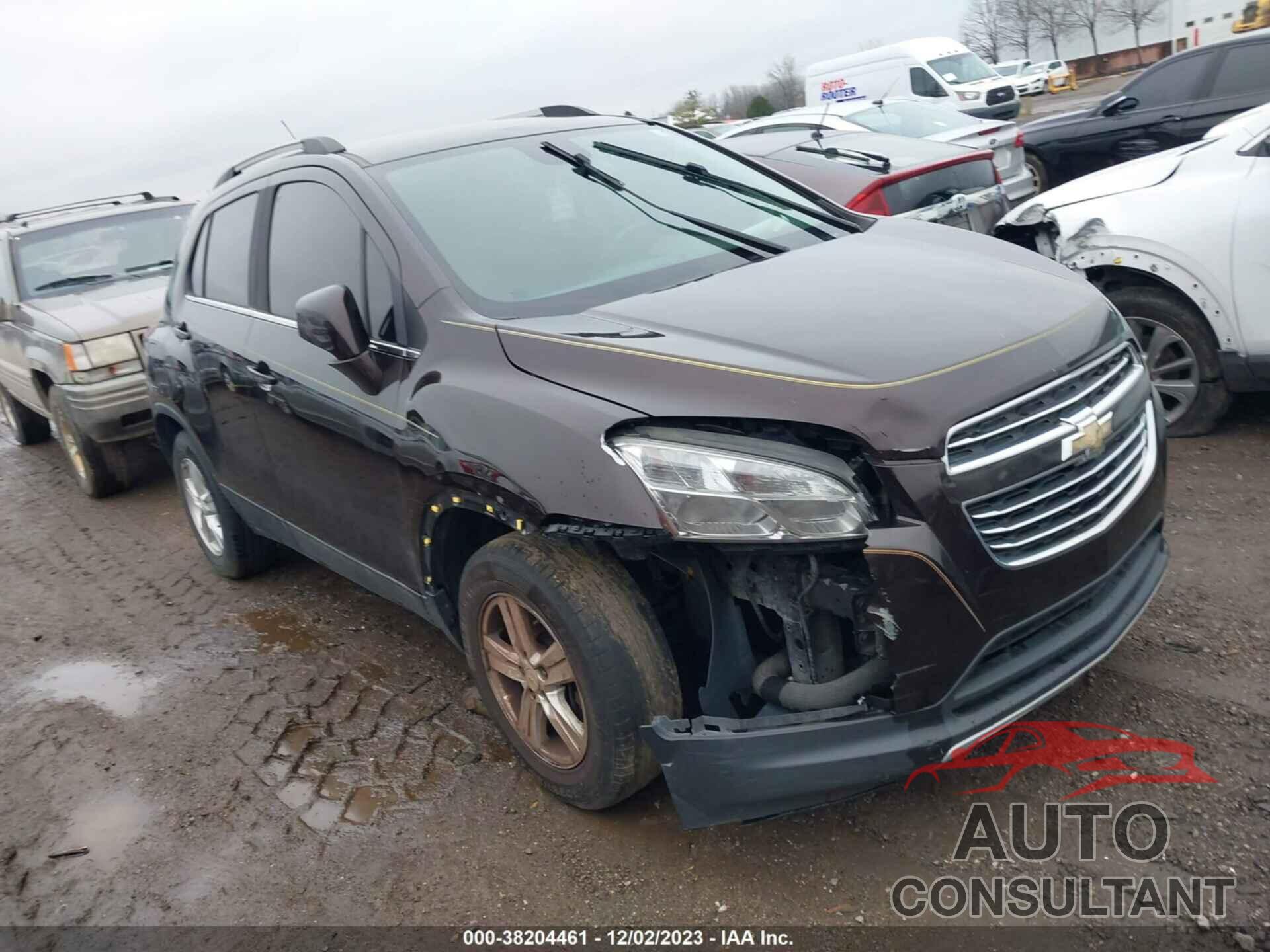 CHEVROLET TRAX 2016 - KL7CJLSB7GB755989