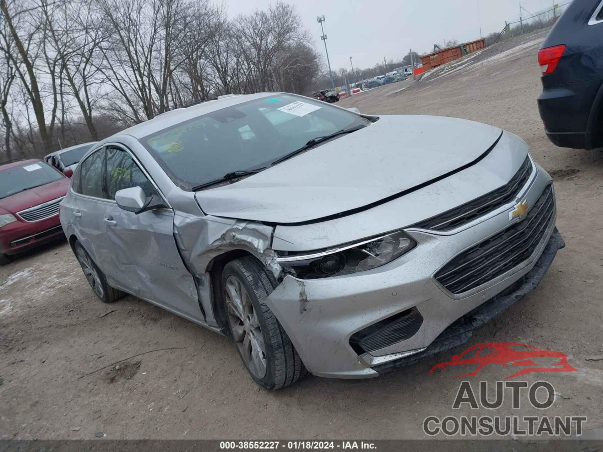 CHEVROLET MALIBU 2017 - 1G1ZE5ST7HF263004