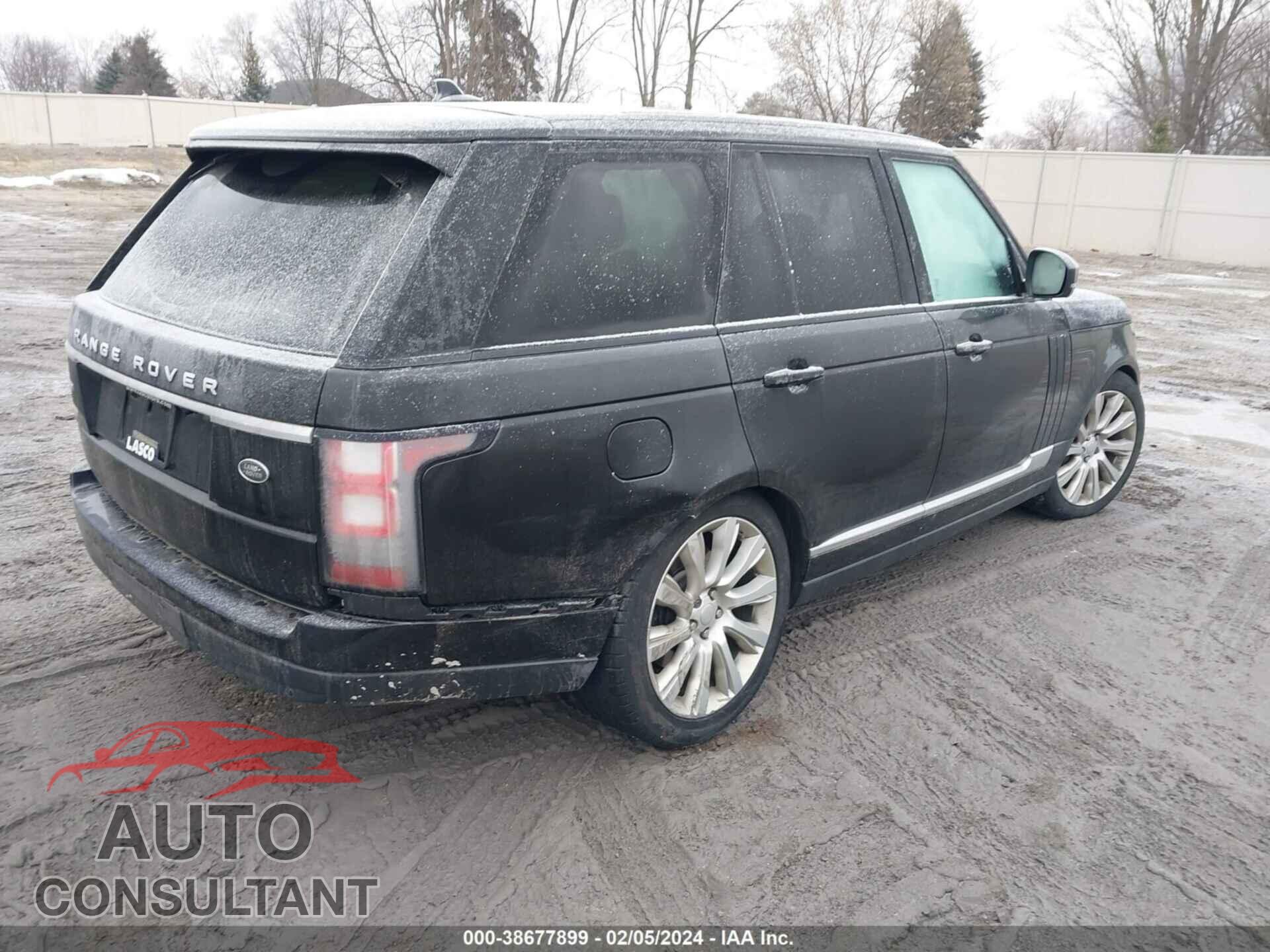 LAND ROVER RANGE ROVER 2016 - SALGS2EF7GA279736