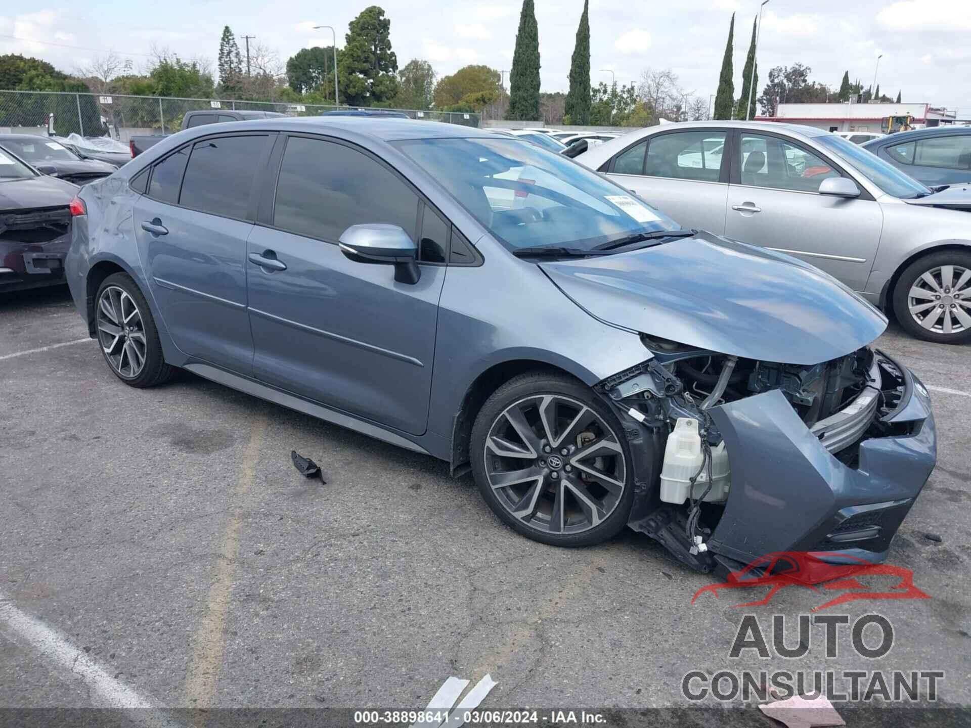 TOYOTA COROLLA 2021 - JTDS4MCE4MJ075344