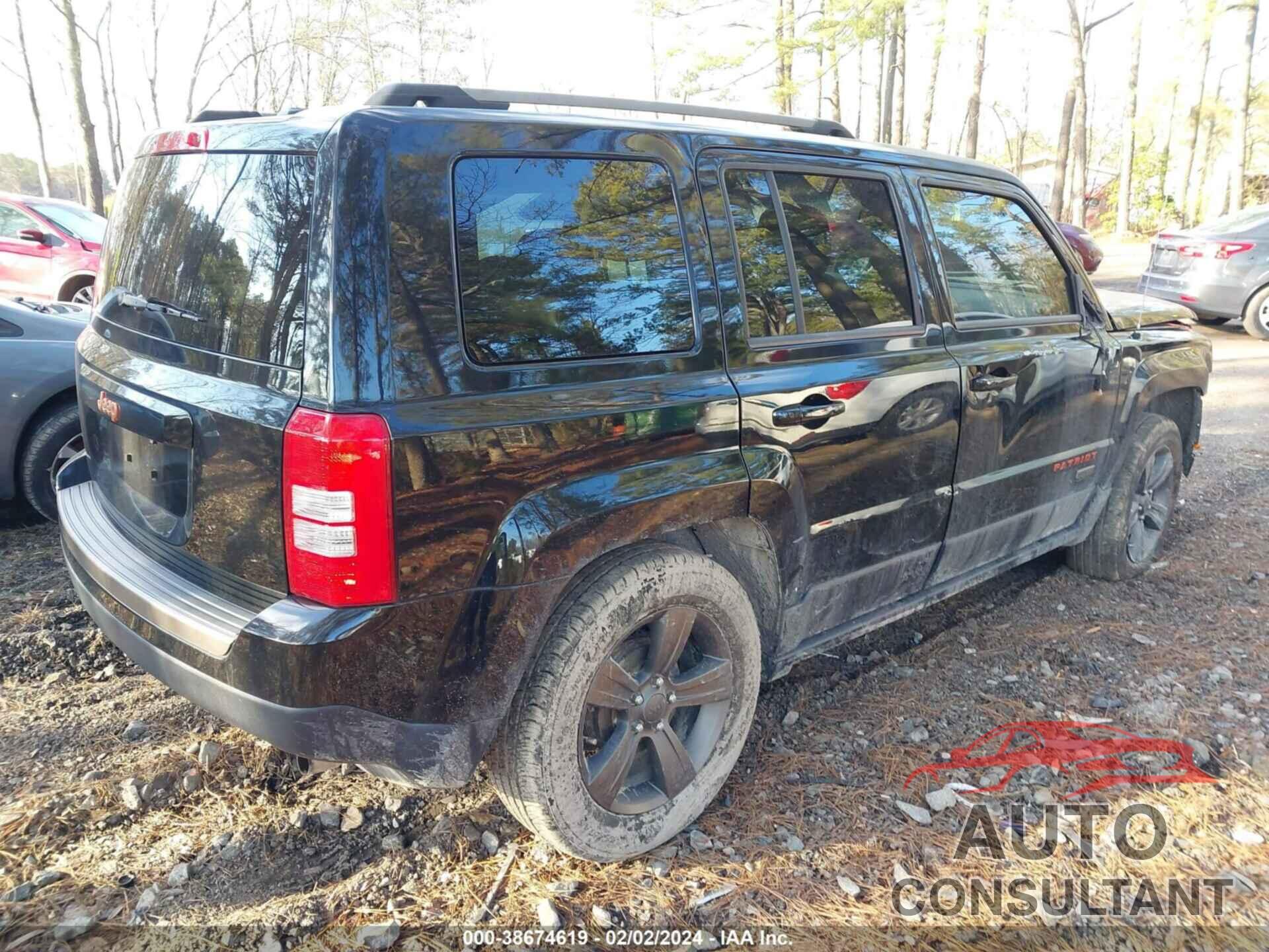 JEEP PATRIOT 2017 - 1C4NJPBB0HD132254