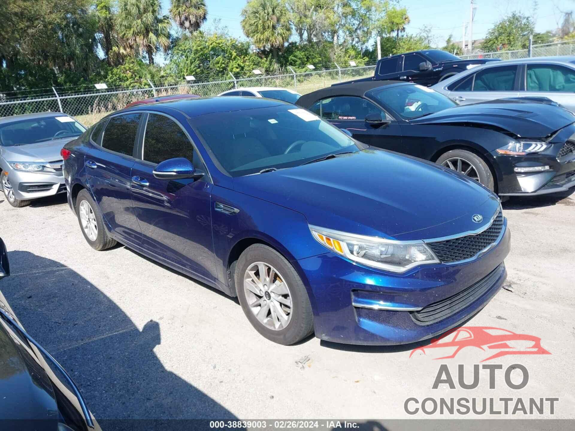 KIA OPTIMA 2018 - 5XXGT4L32JG184263