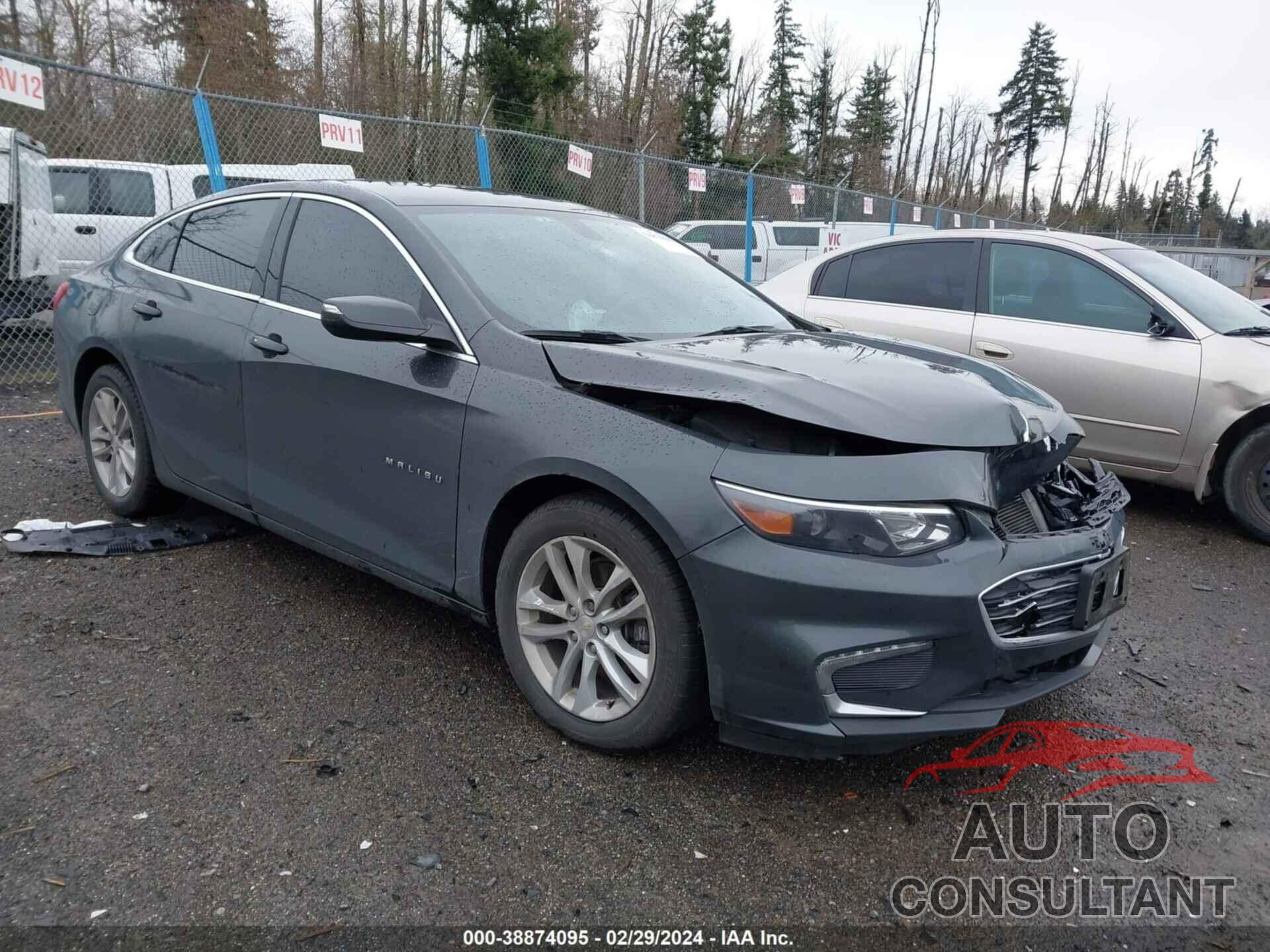 CHEVROLET MALIBU 2016 - 1G1ZE5ST6GF180498