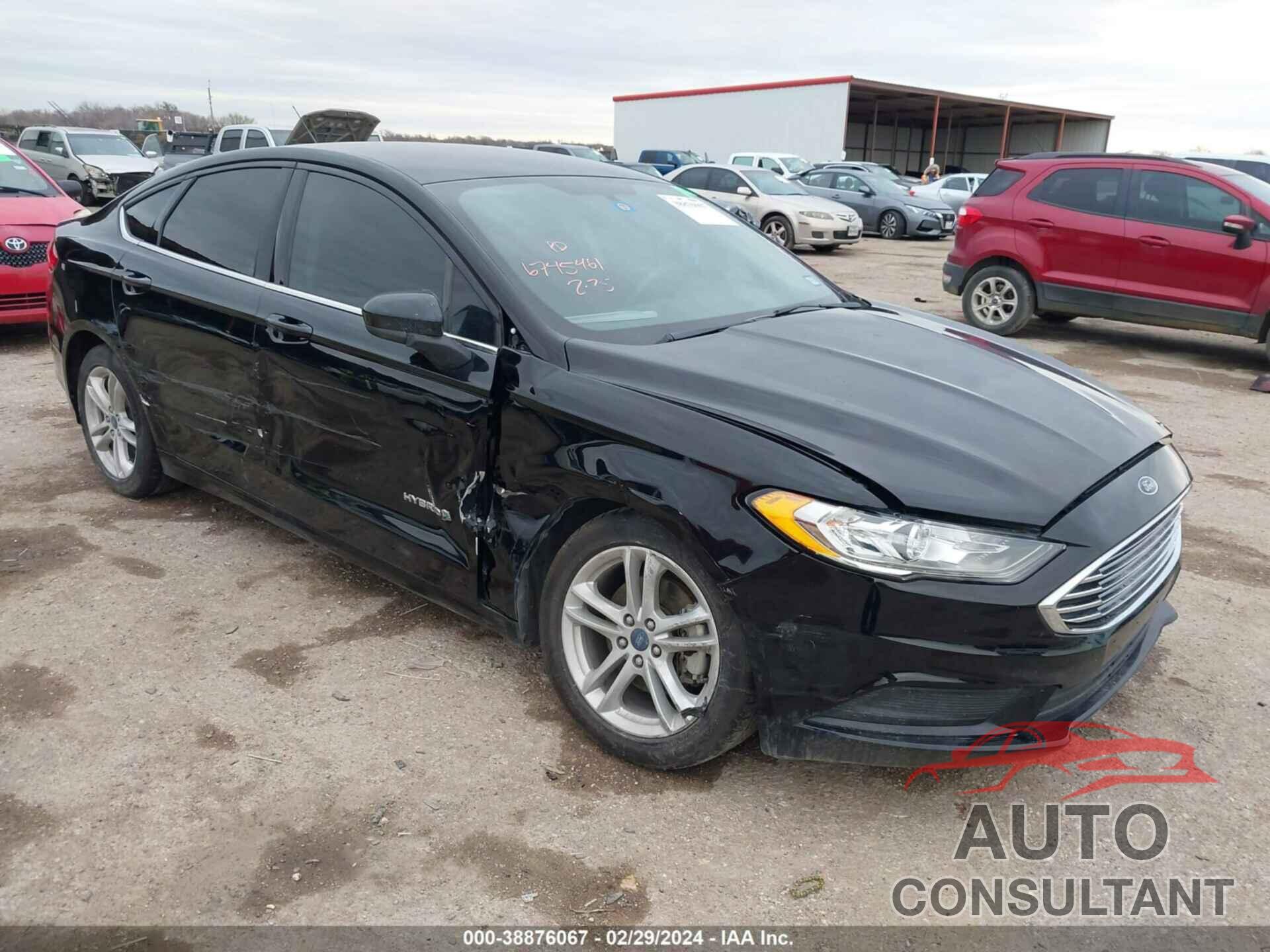 FORD FUSION HYBRID 2018 - 3FA6P0LUXJR152539