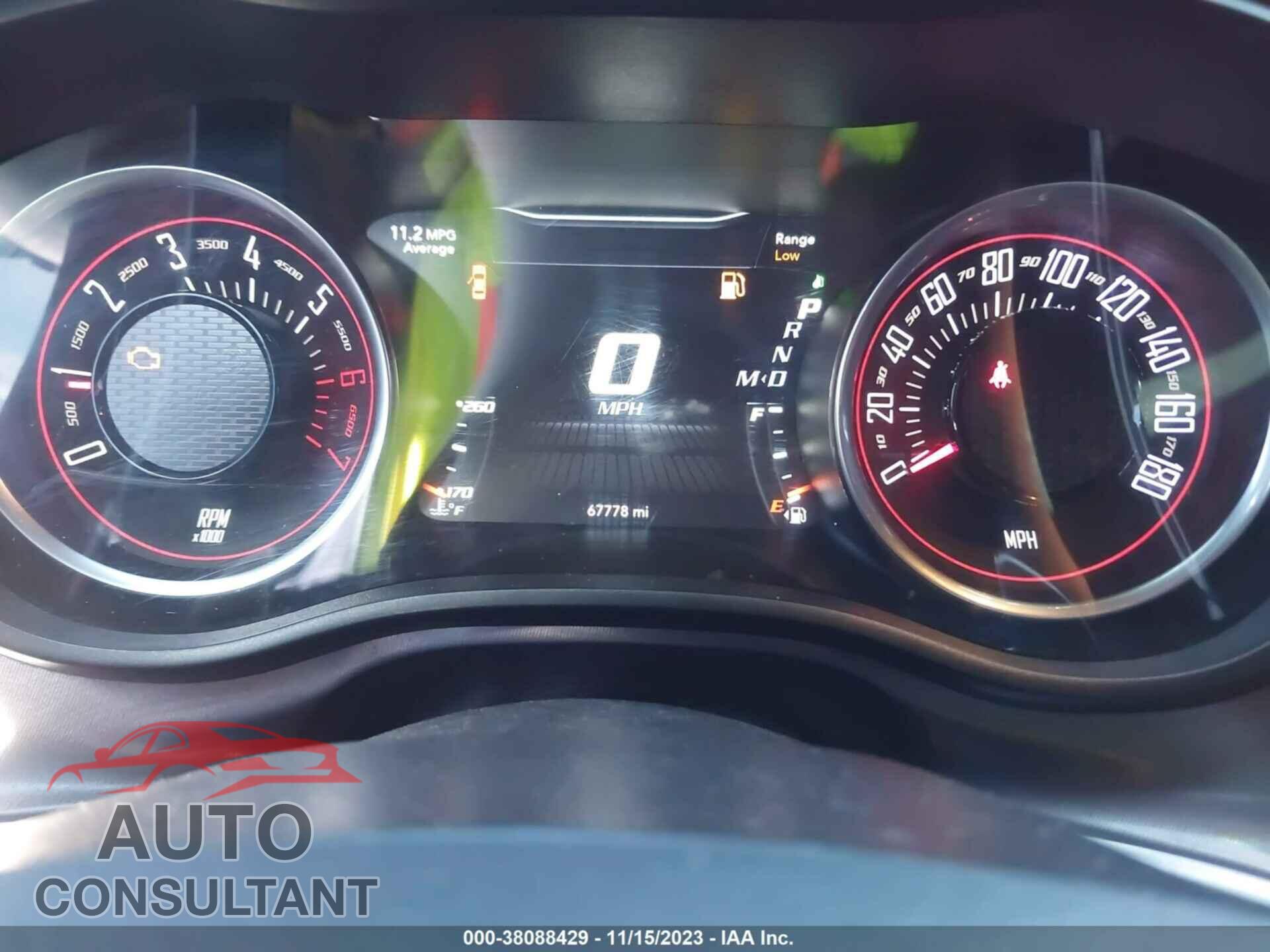 DODGE CHALLENGER 2019 - 2C3CDZFJ2KH691377