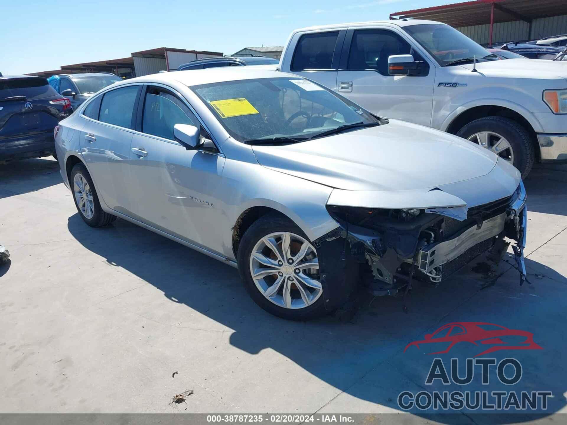 CHEVROLET MALIBU 2020 - 1G1ZD5ST2LF075700