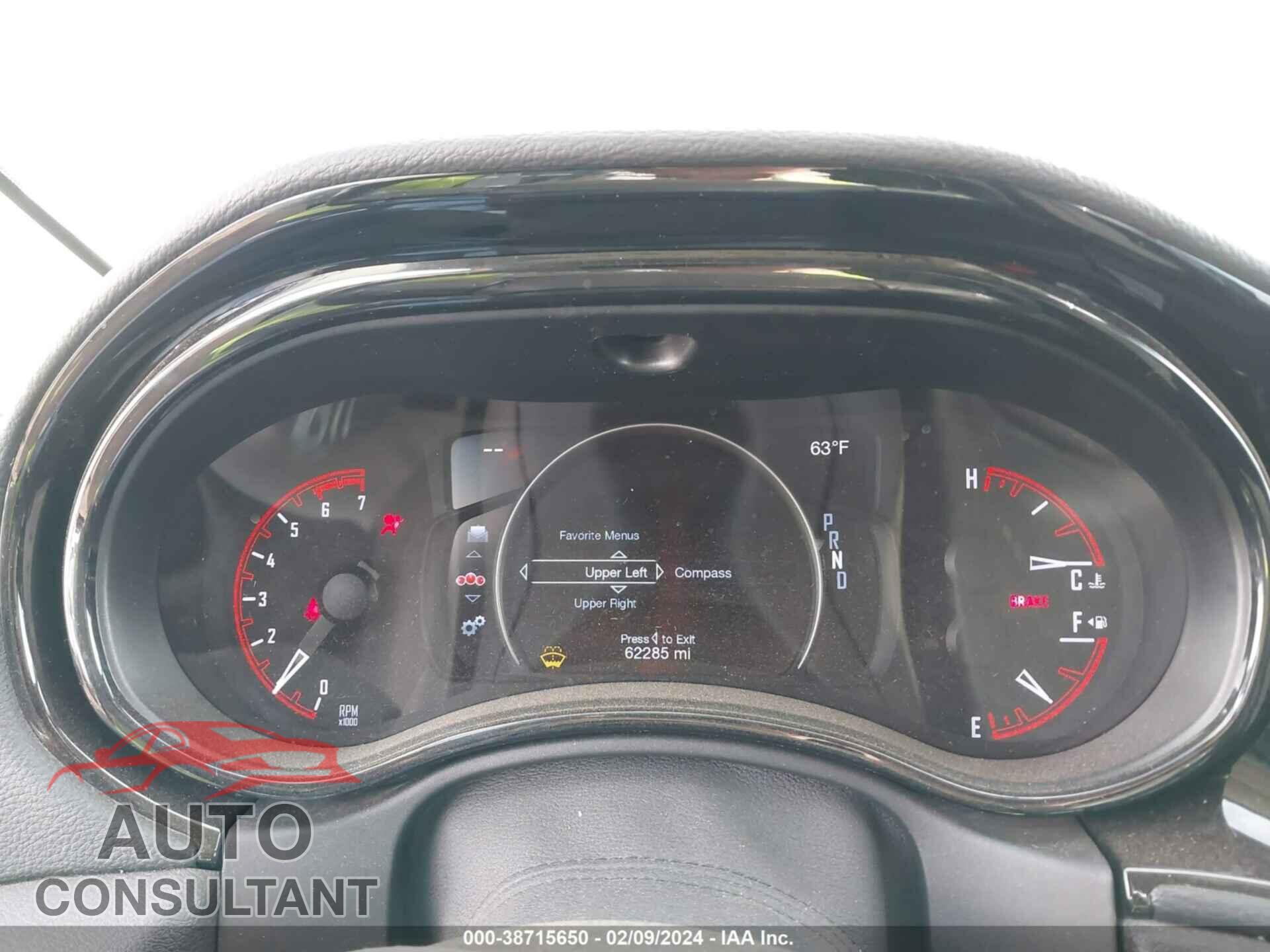 DODGE DURANGO 2021 - 1C4SDJFT8MC688788