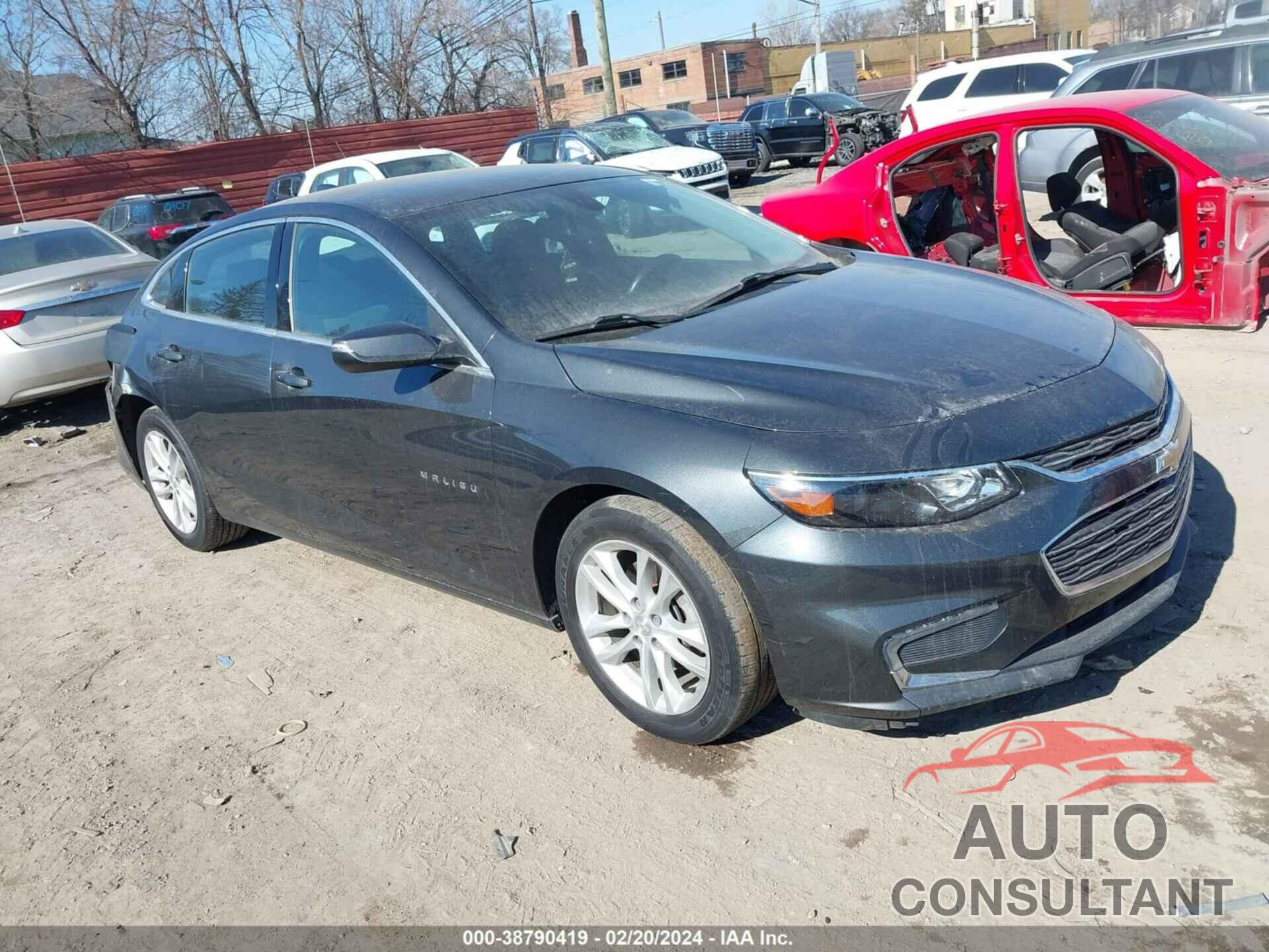 CHEVROLET MALIBU 2017 - 1G1ZE5ST6HF216546