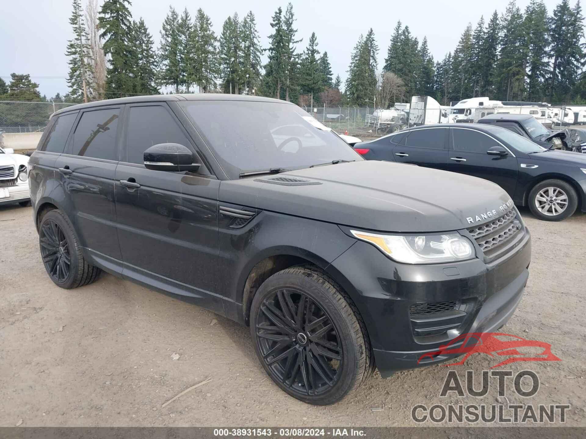 LAND ROVER RANGE ROVER SPORT 2016 - SALWG2KF6GA576840