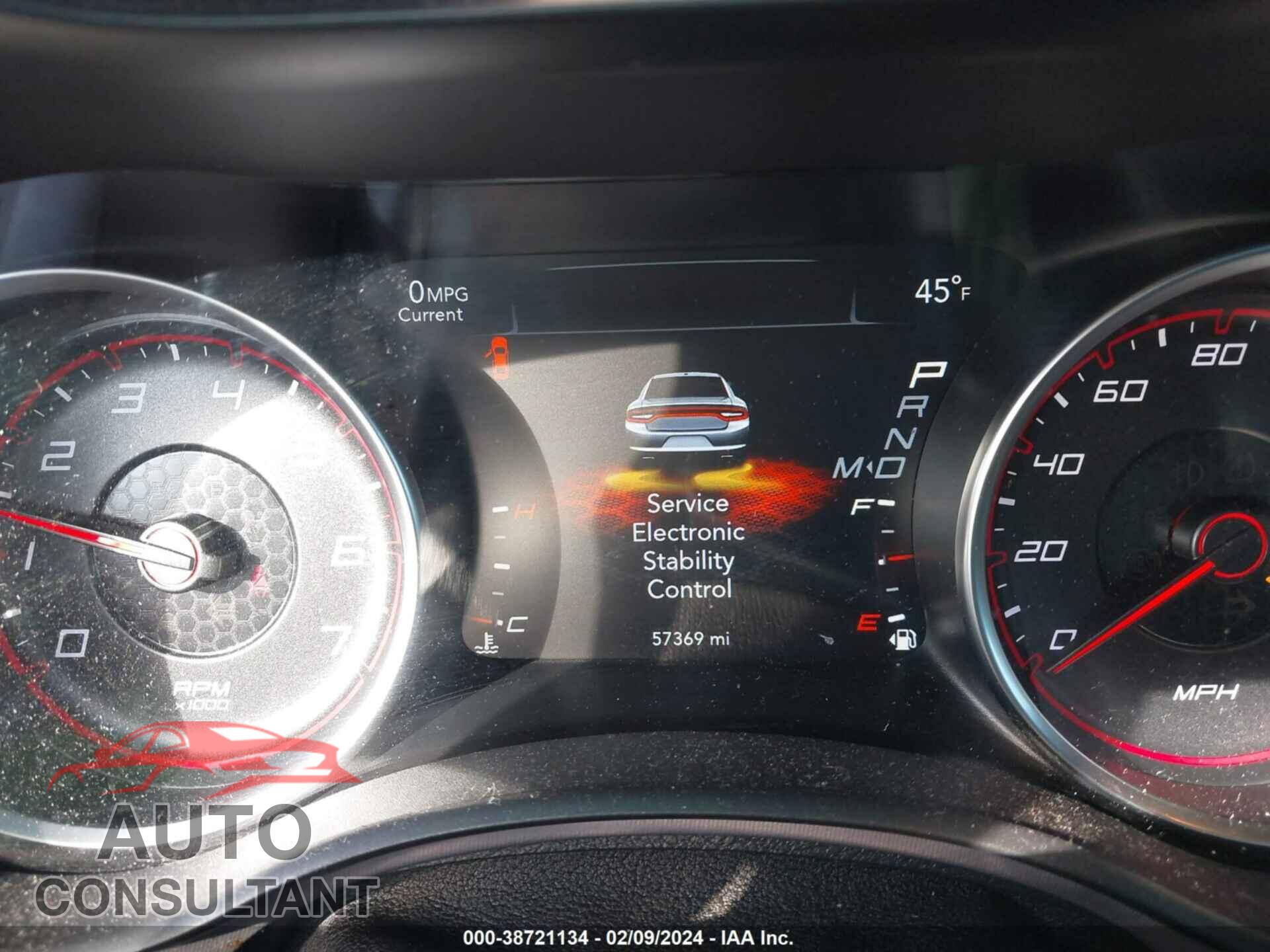 DODGE CHARGER 2019 - 2C3CDXCT2KH584517