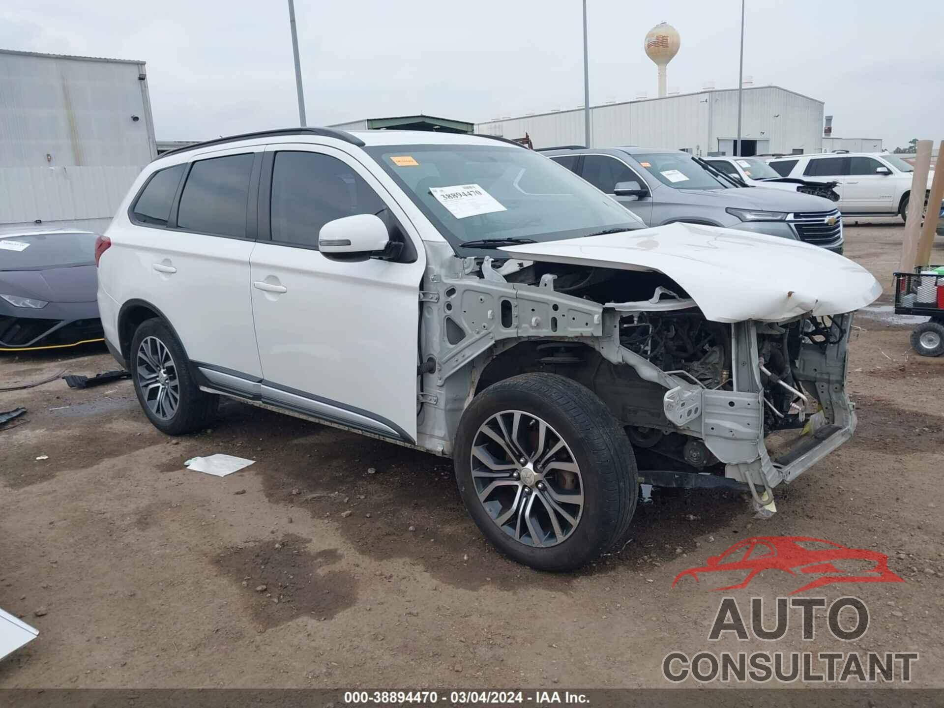 MITSUBISHI OUTLANDER 2016 - JA4AD3A3XGZ052738