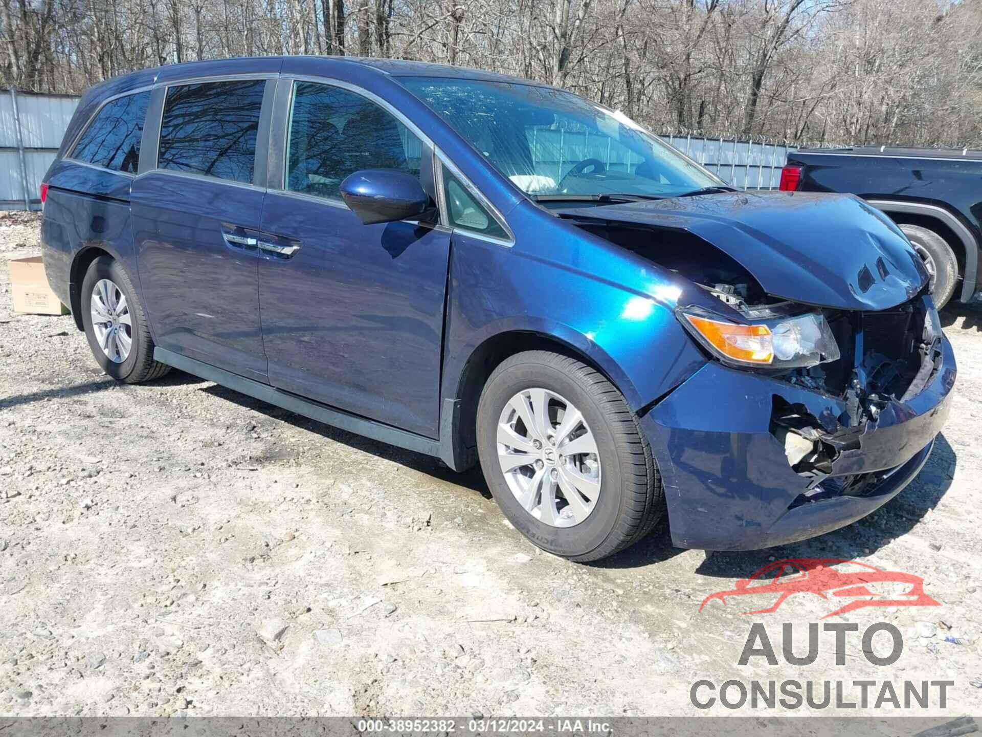 HONDA ODYSSEY 2016 - 5FNRL5H33GB059453