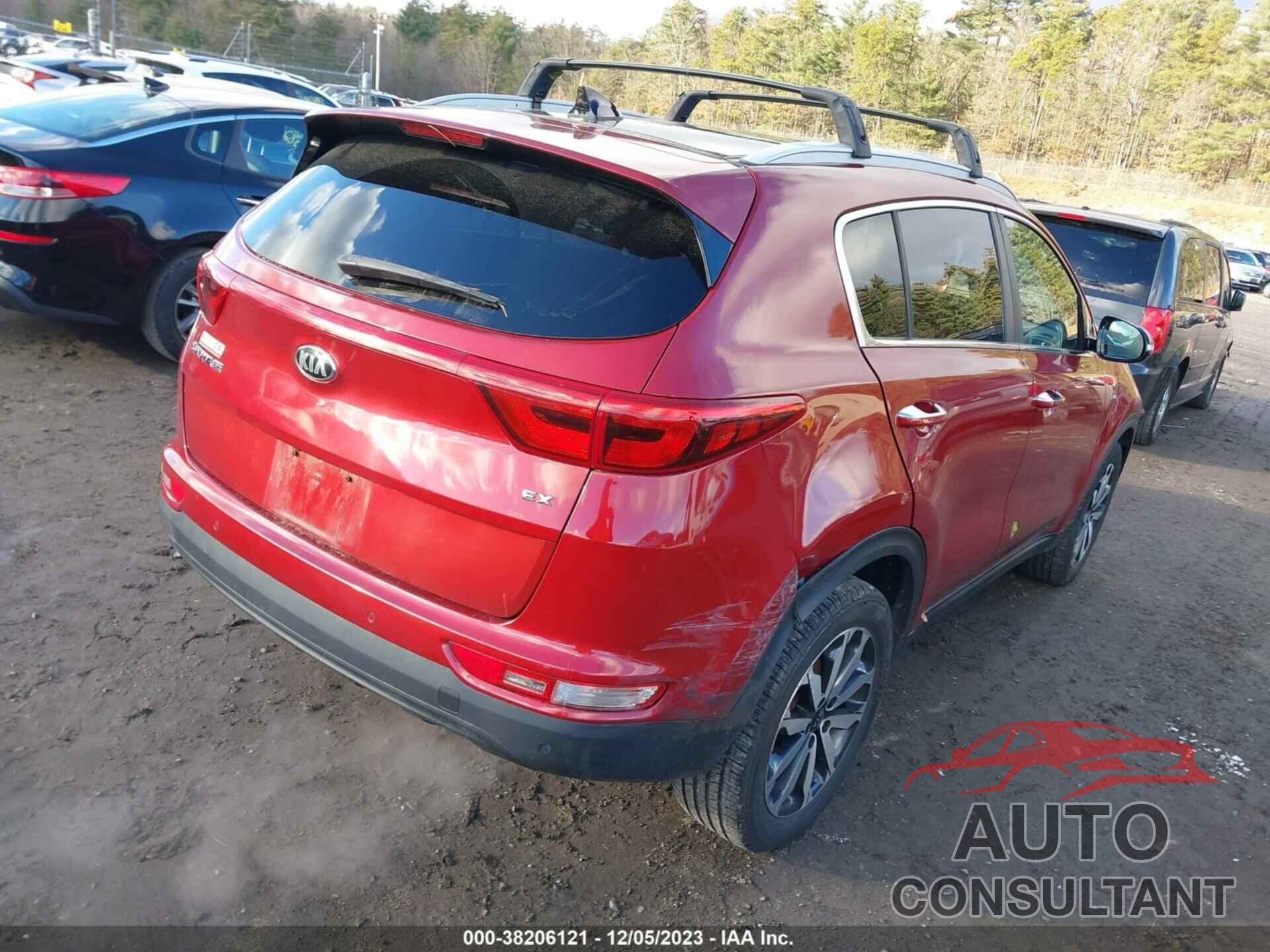 KIA SPORTAGE 2017 - KNDPNCAC6H7110113