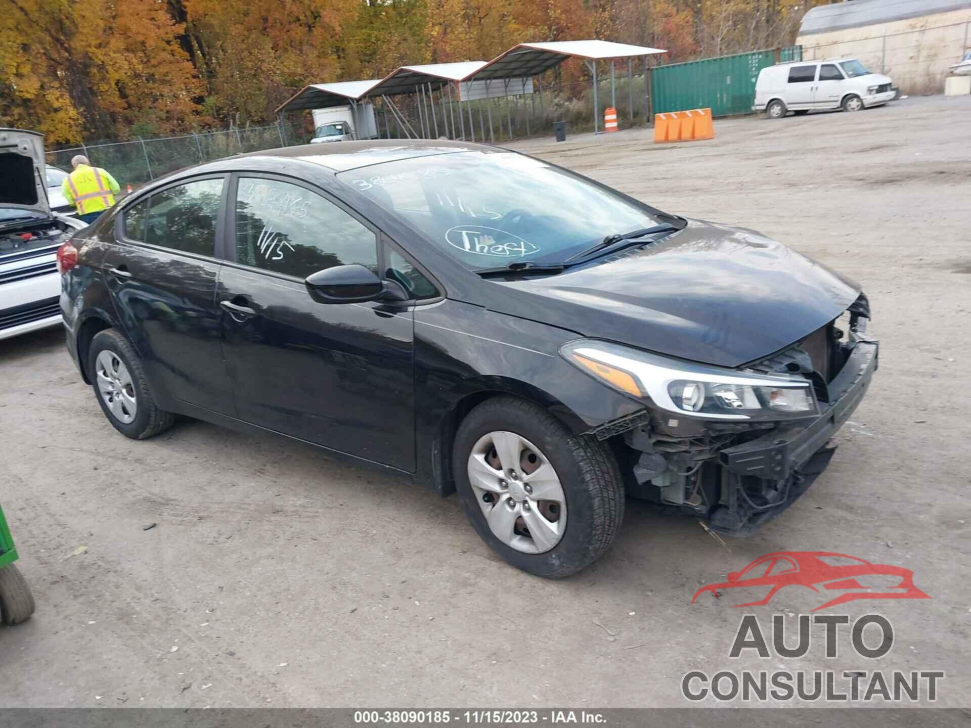 KIA FORTE 2018 - 3KPFK4A70JE169810