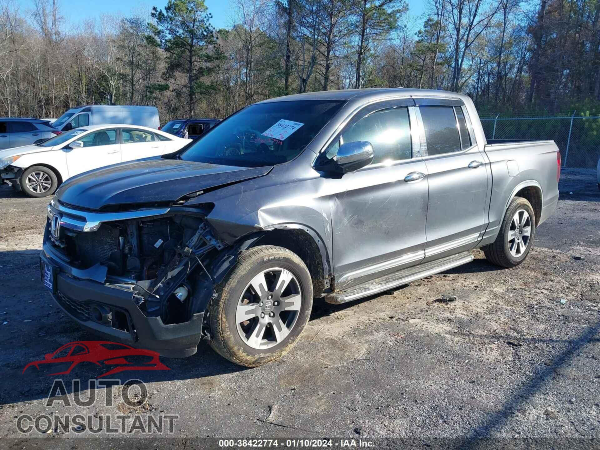 HONDA RIDGELINE 2017 - 5FPYK2F57HB003090
