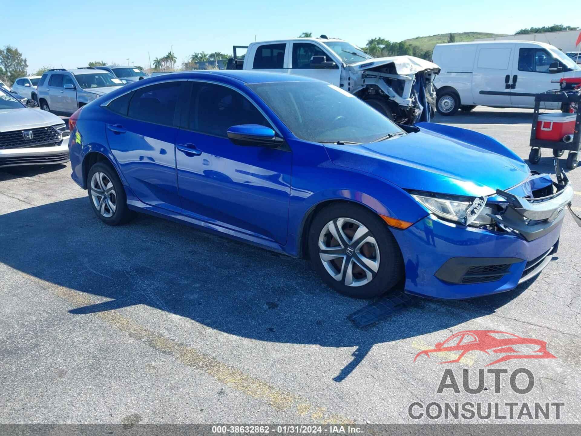 HONDA CIVIC 2018 - 2HGFC2F57JH607558