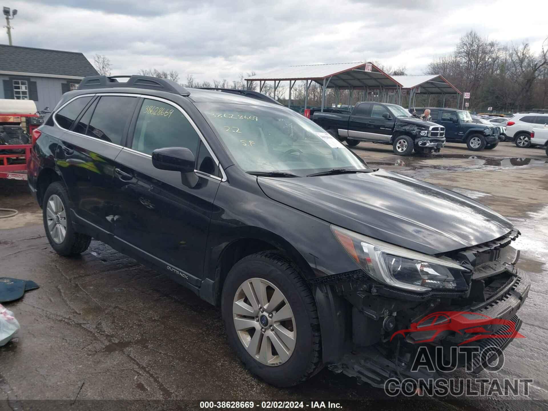 SUBARU OUTBACK 2018 - 4S4BSACC2J3271734