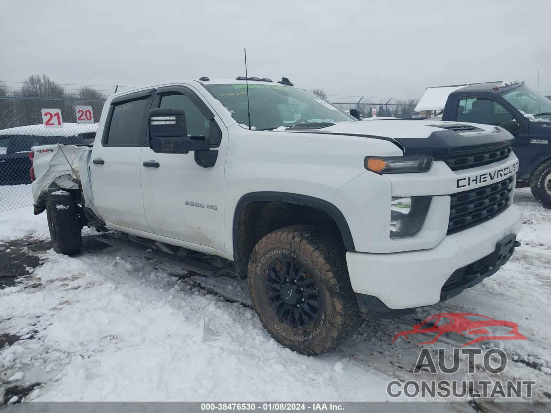 CHEVROLET SILVERADO 2500HD 2022 - 1GC1YME78NF200221