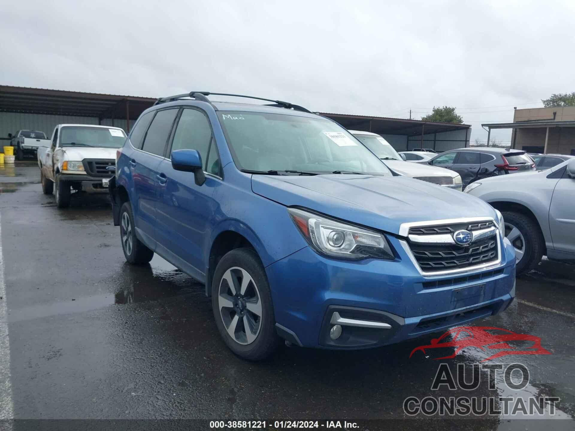 SUBARU FORESTER 2018 - JF2SJARC5JH573389