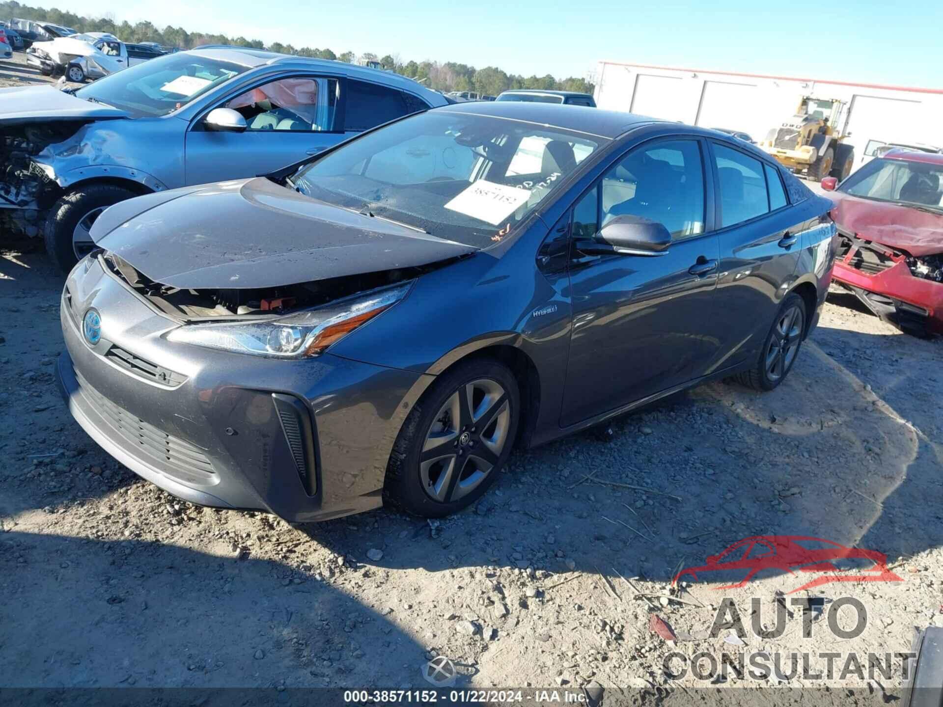 TOYOTA PRIUS 2019 - JTDKARFU9K3093042