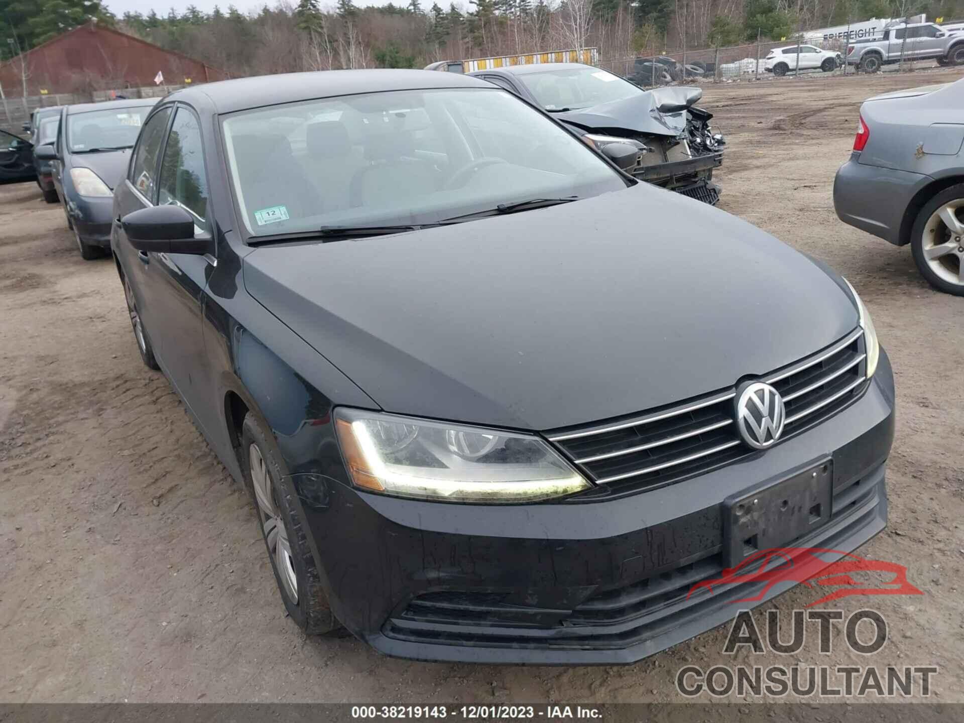 VOLKSWAGEN JETTA 2017 - 3VW2B7AJ1HM319562