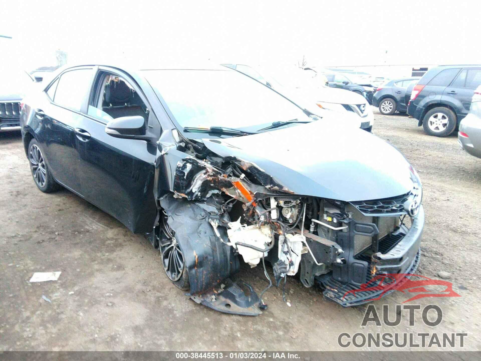 TOYOTA COROLLA 2016 - 2T1BURHE0GC675462