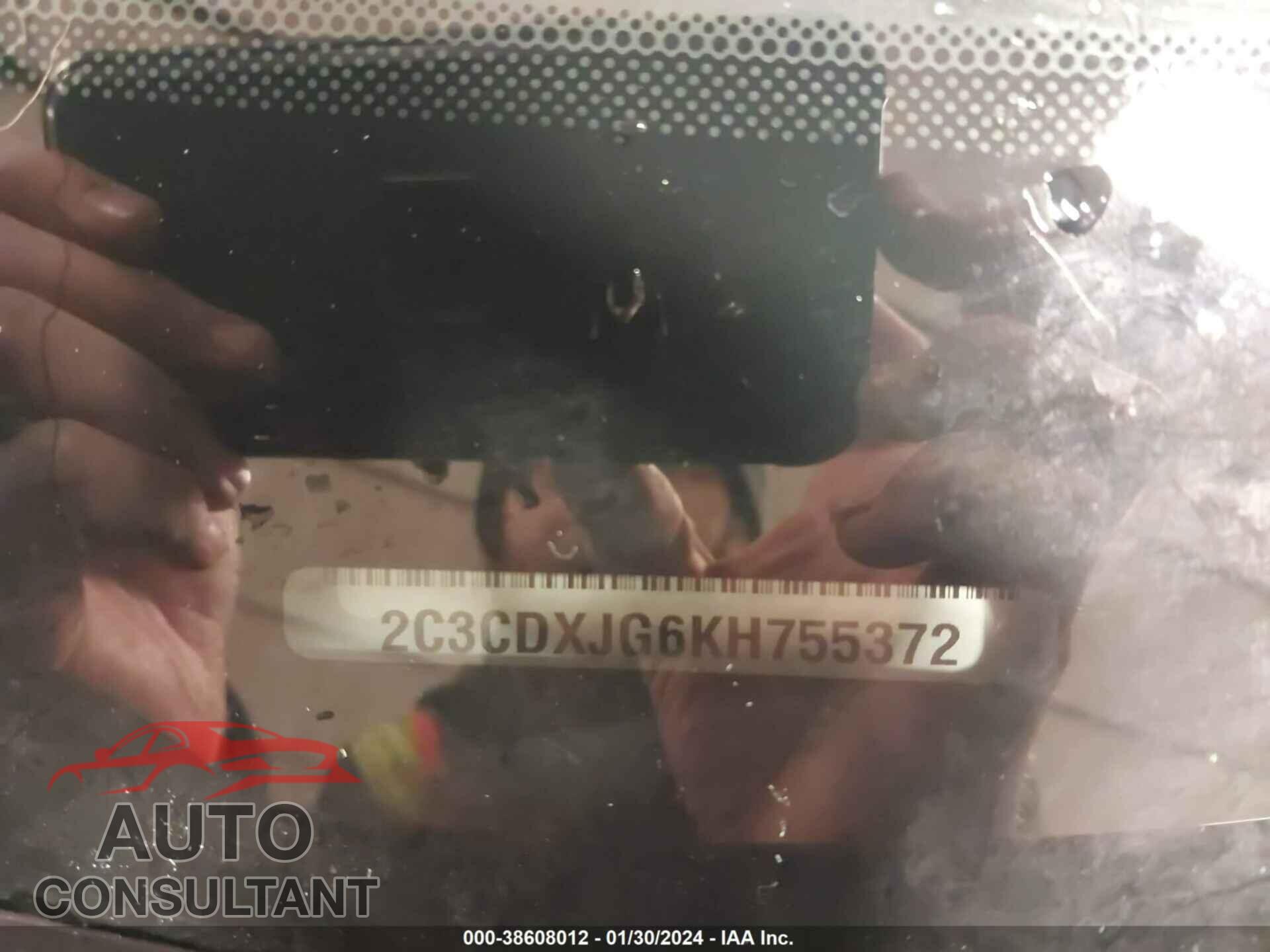 DODGE CHARGER 2019 - 2C3CDXJG6KH755372