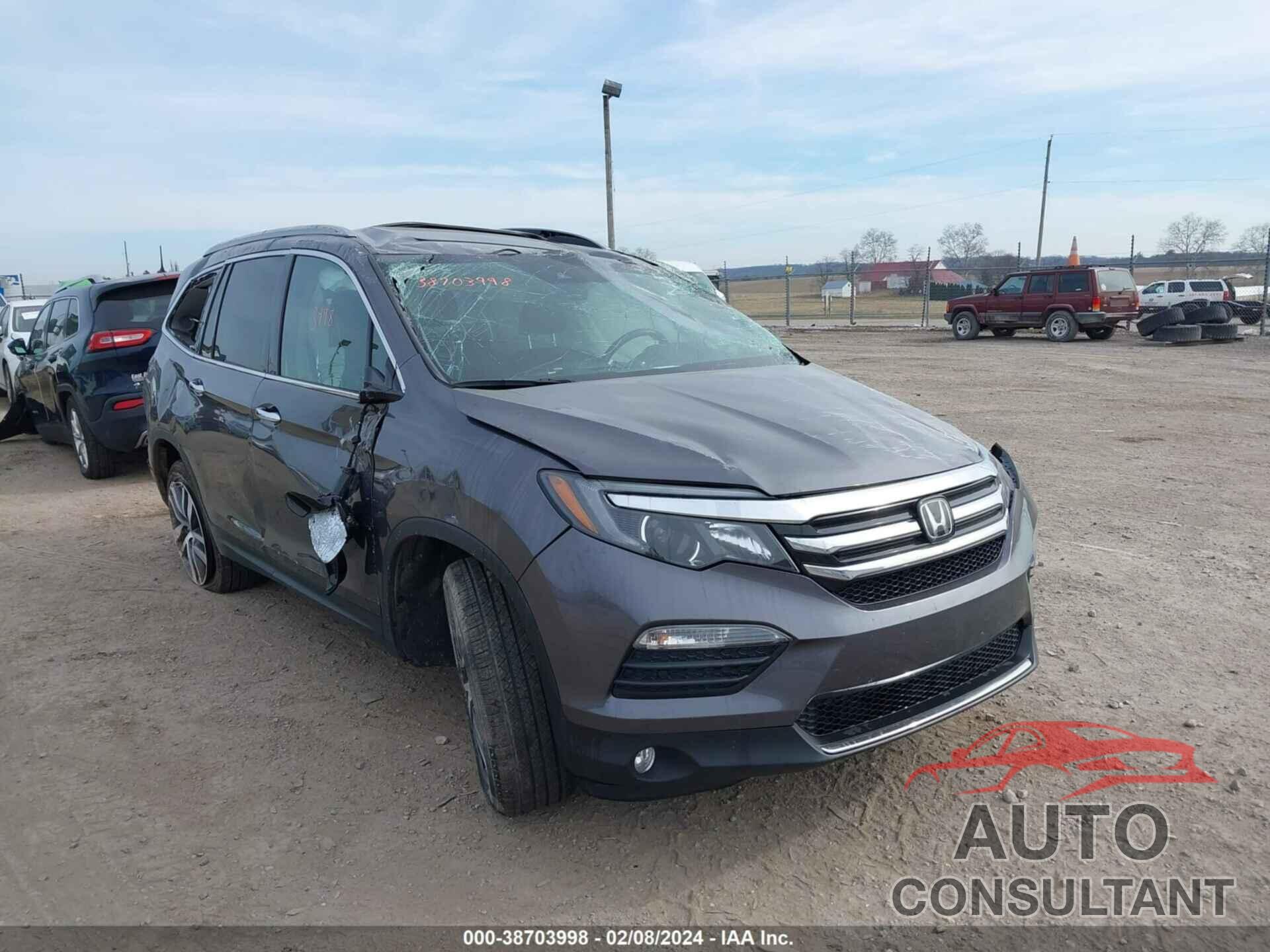 HONDA PILOT 2017 - 5FNYF6H9XHB066799