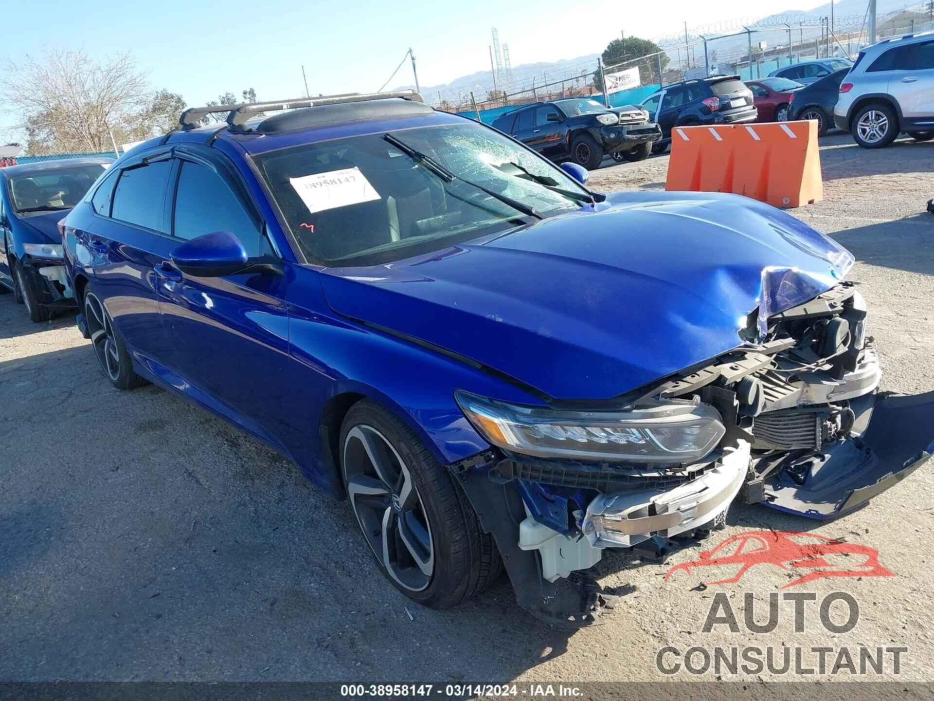 HONDA ACCORD 2019 - 1HGCV2F32KA026786