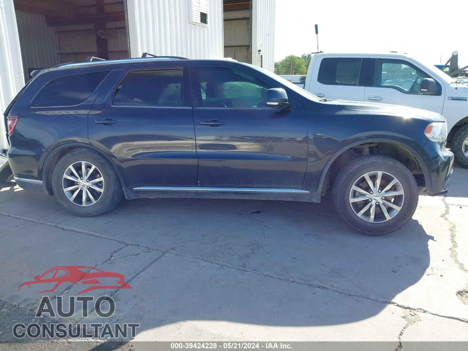 DODGE DURANGO 2016 - 1C4RDJDG2GC433126