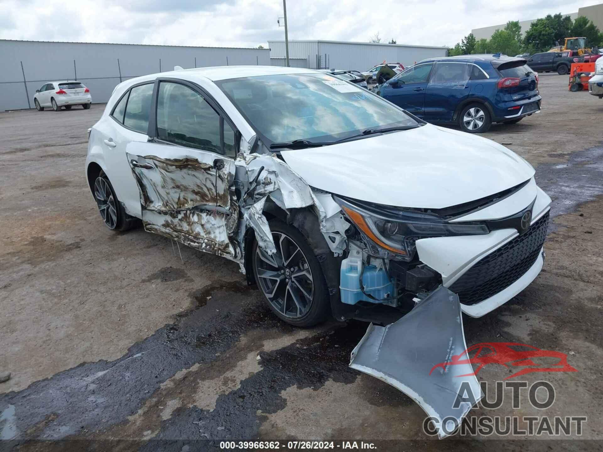 TOYOTA COROLLA 2021 - JTNC4MBE4M3112155