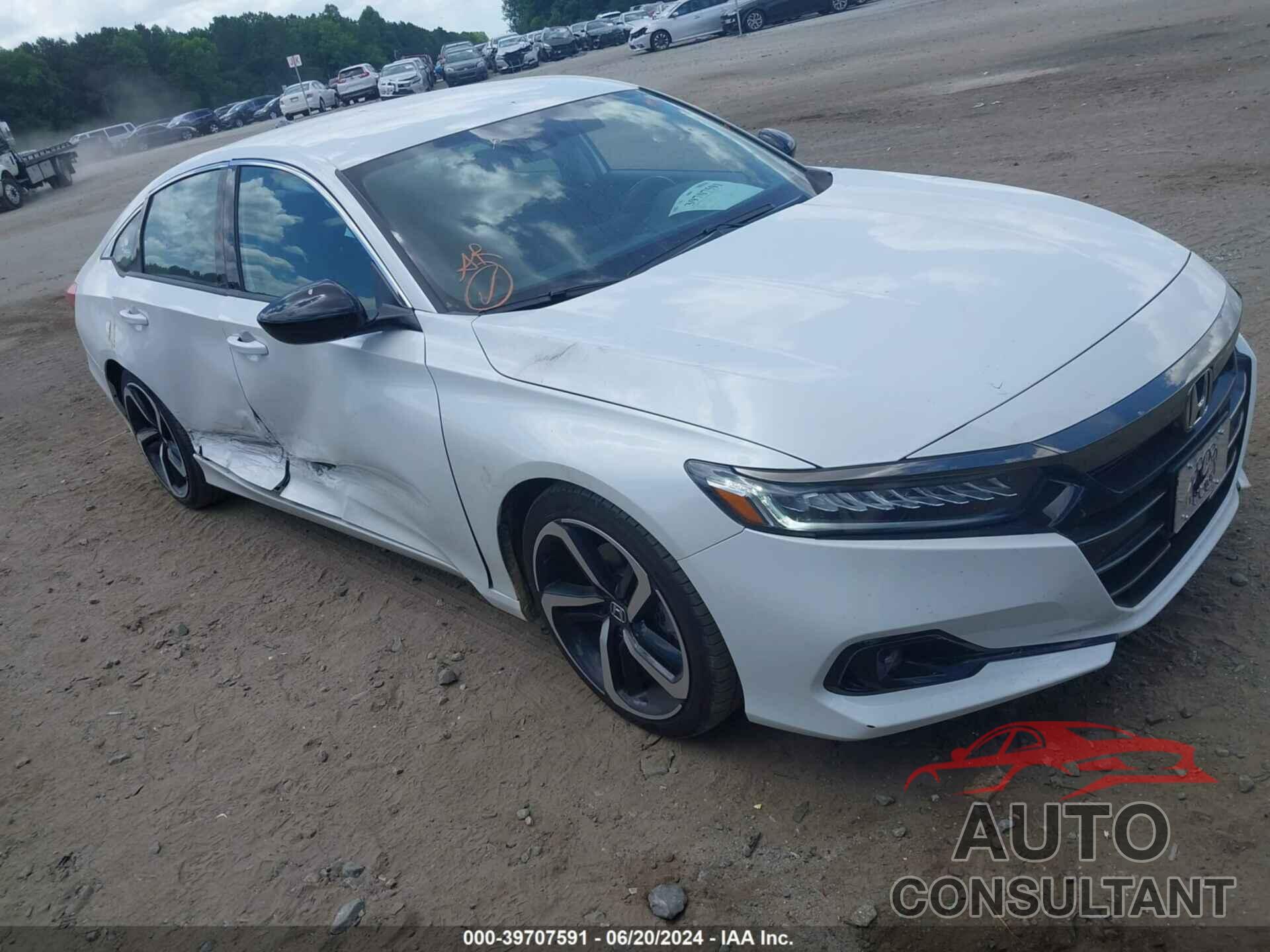 HONDA ACCORD 2021 - 1HGCV1F47MA009584