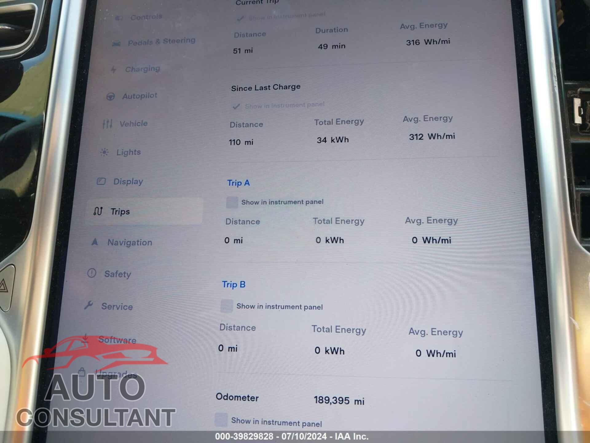 TESLA MODEL S 2017 - 5YJSA1E29HF184020