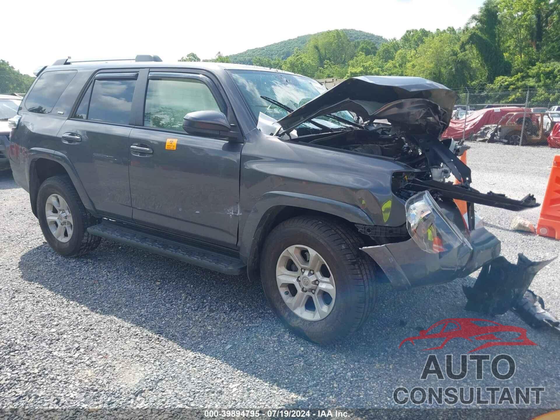 TOYOTA 4RUNNER 2019 - JTEBU5JR7K5677989