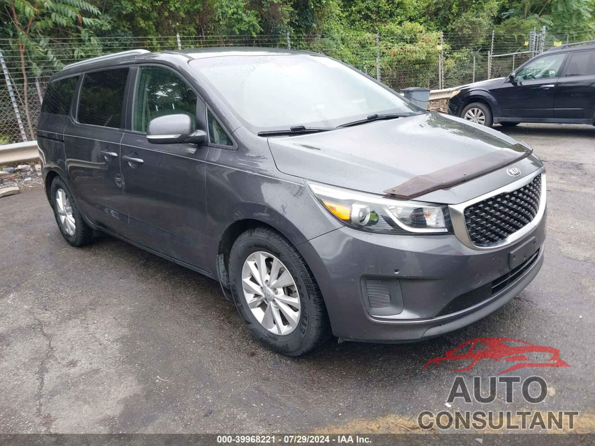 KIA SEDONA 2018 - KNDMB5C19J6348553