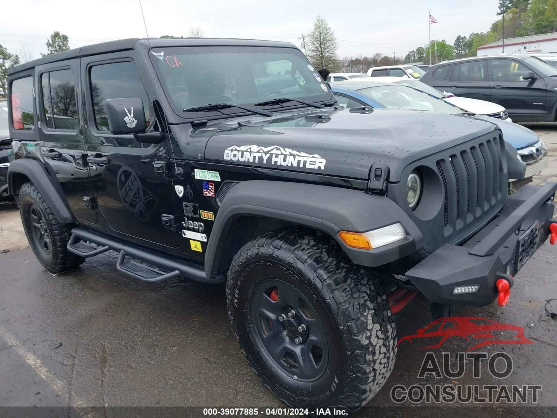 JEEP WRANGLER UNLIMITED 2018 - 1C4HJXDG7JW187879