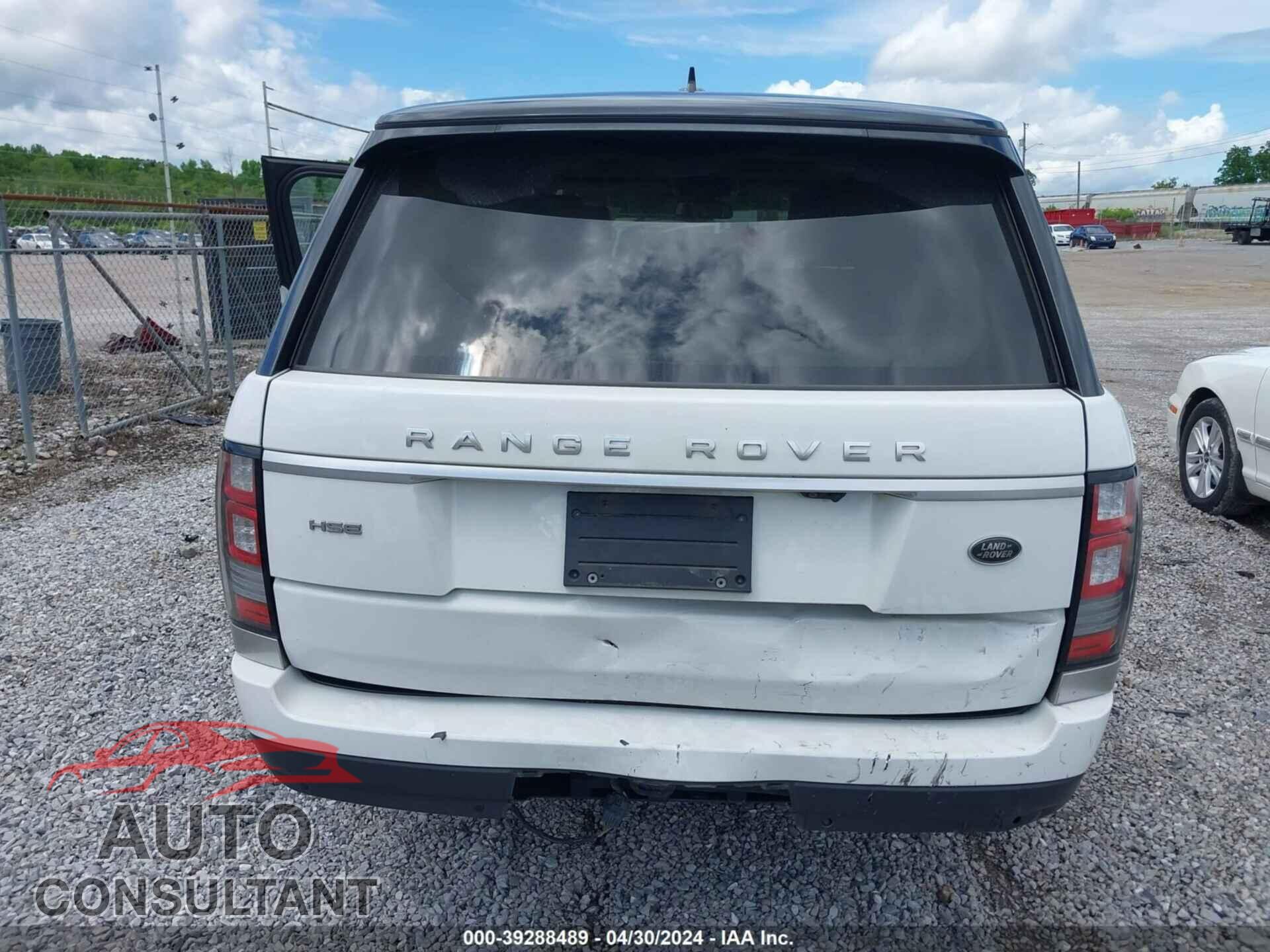 LAND ROVER RANGE ROVER 2016 - SALGS2PF6GA314036