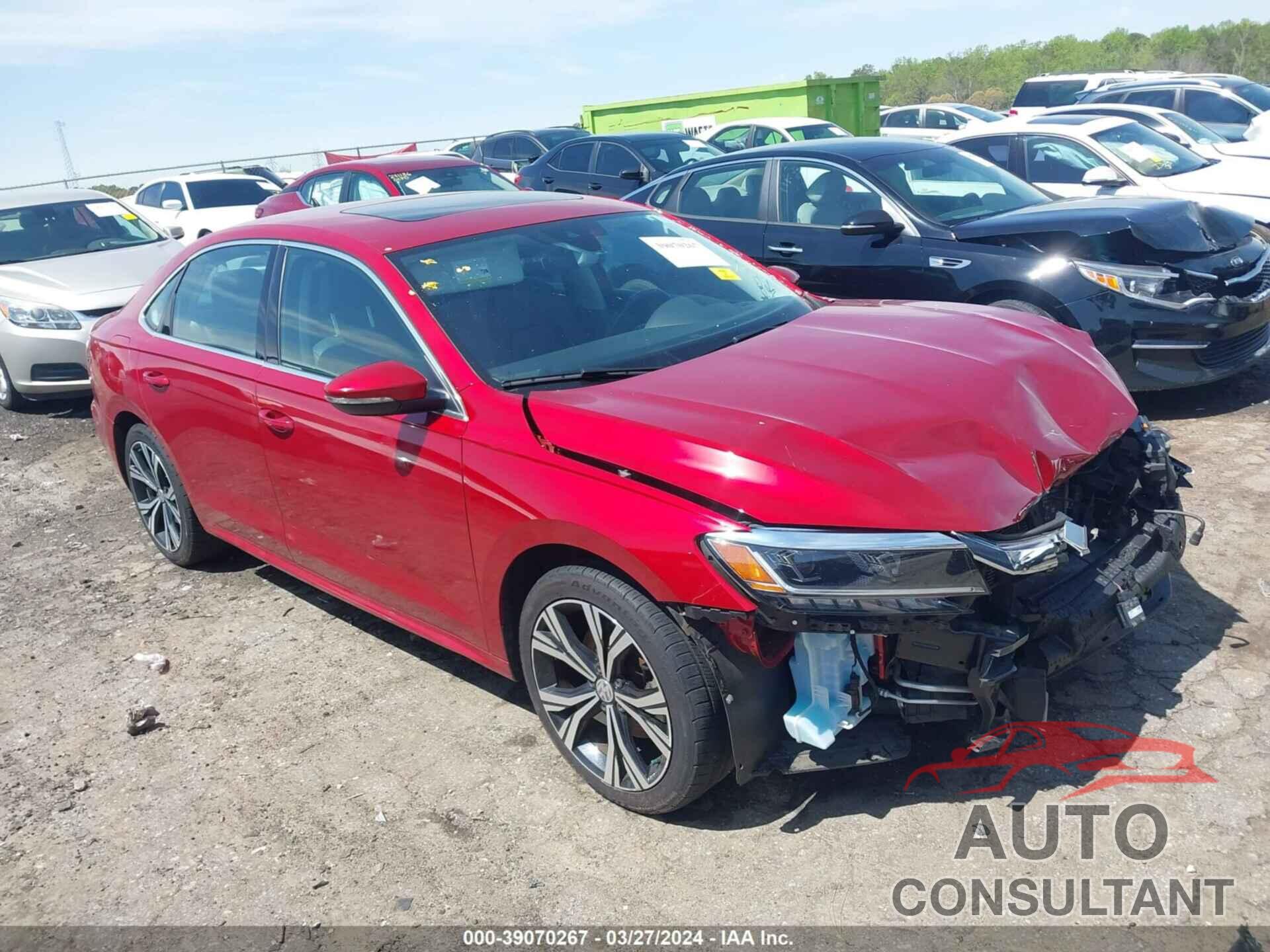 VOLKSWAGEN PASSAT 2020 - 1VWCA7A3XLC005606