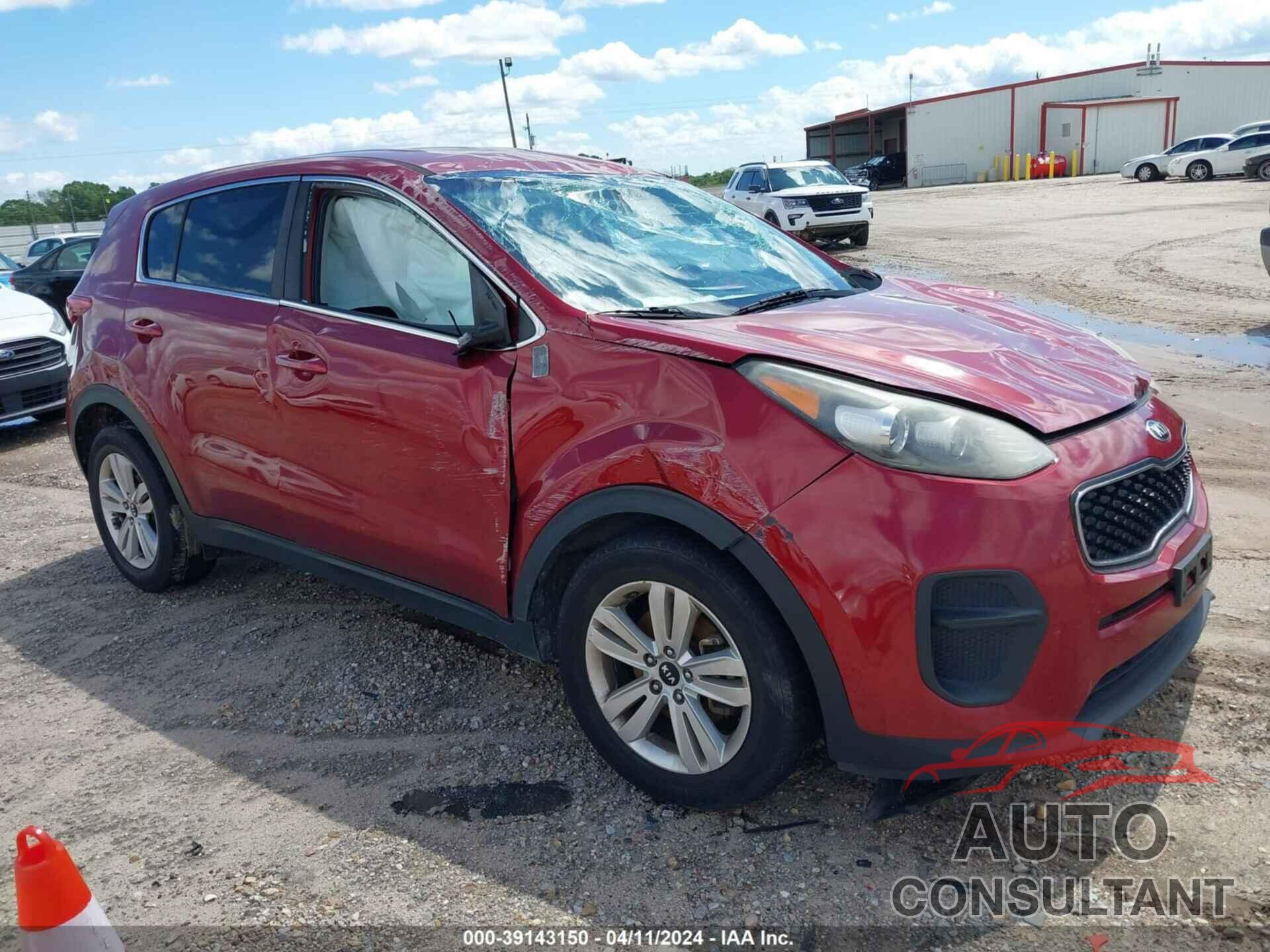 KIA SPORTAGE 2017 - KNDPM3AC2H7140177