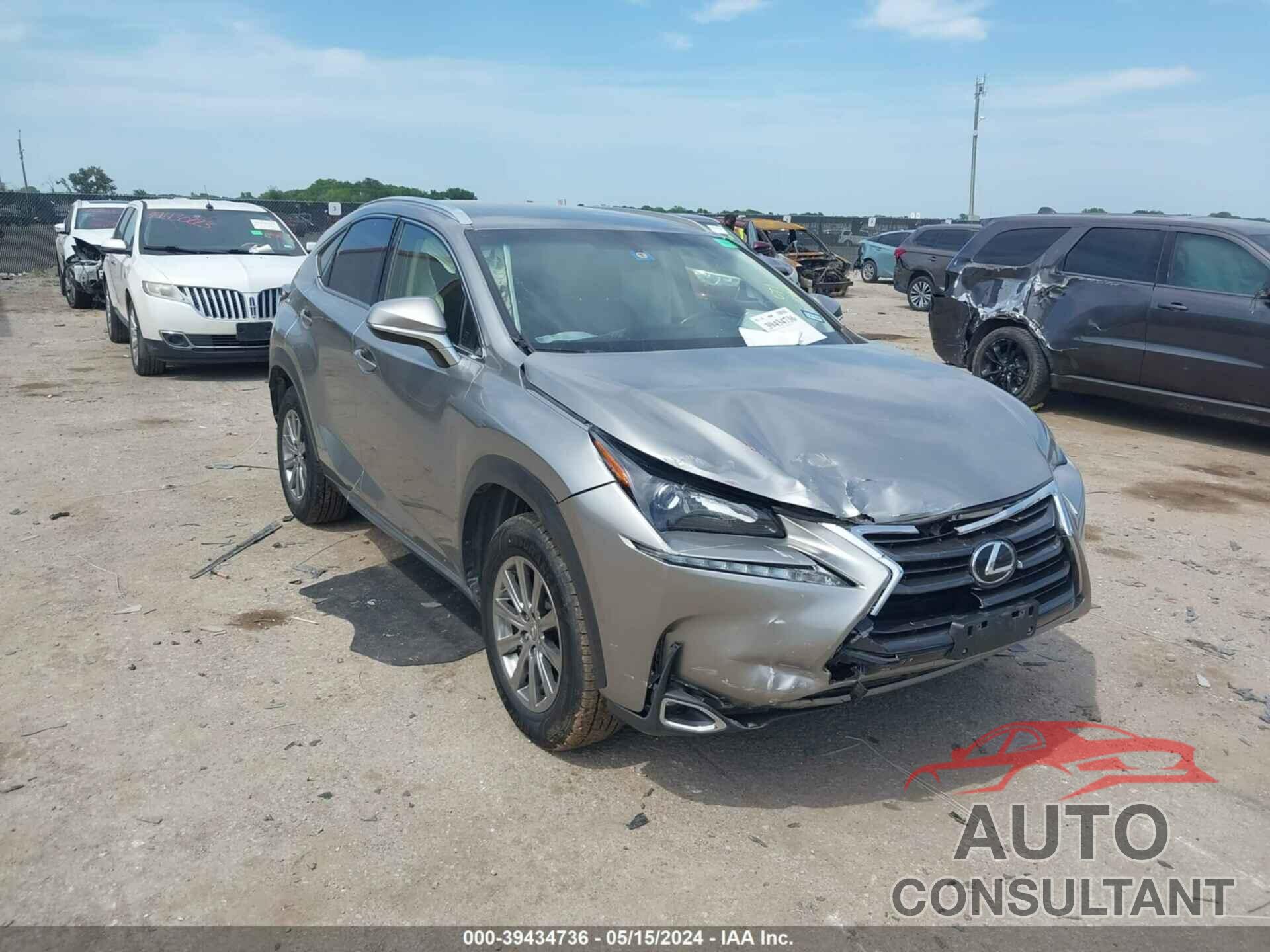 LEXUS NX 200T 2017 - JTJYARBZ6H2070826