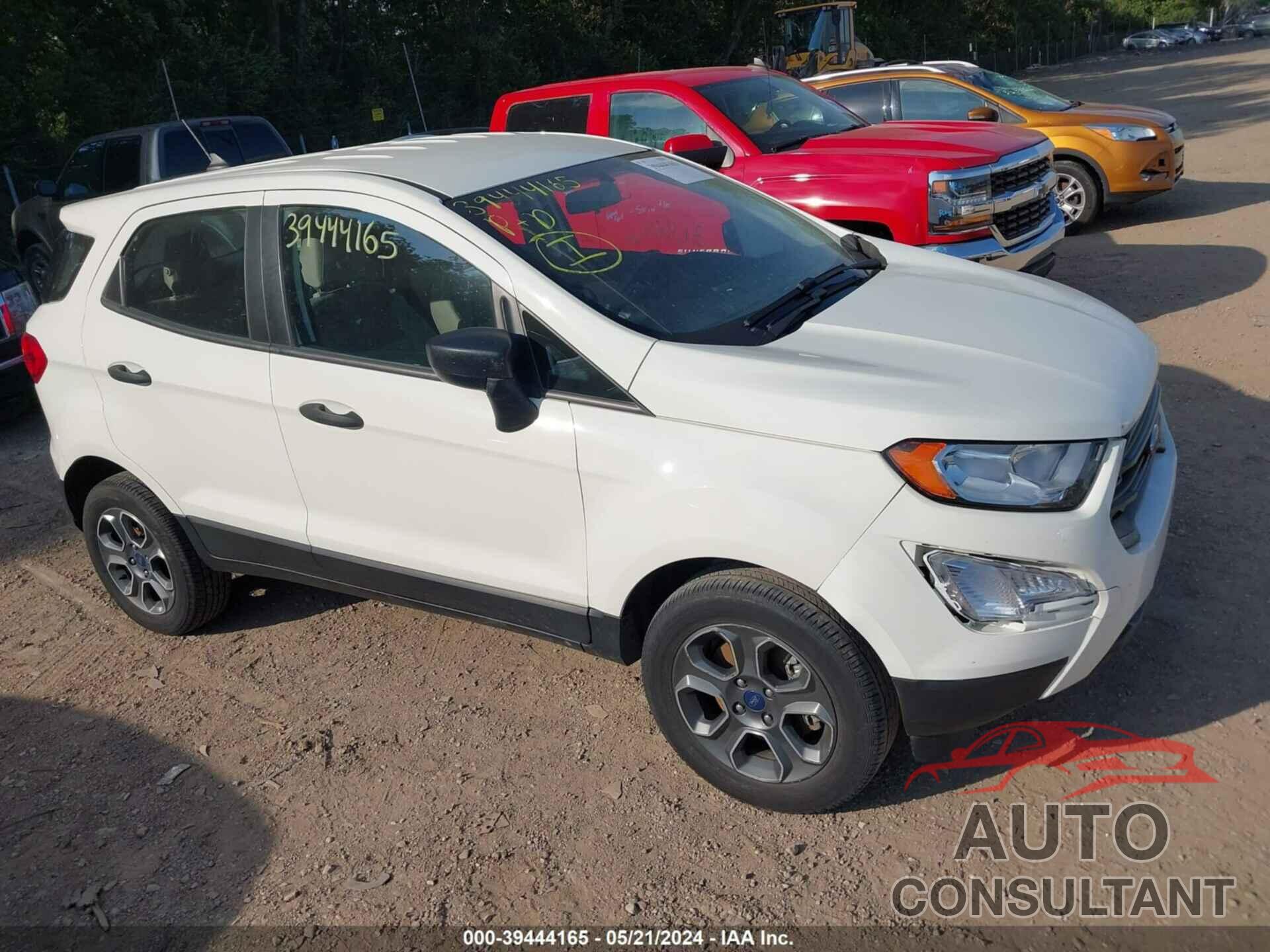 FORD ECOSPORT 2021 - MAJ6S3FL0MC451835