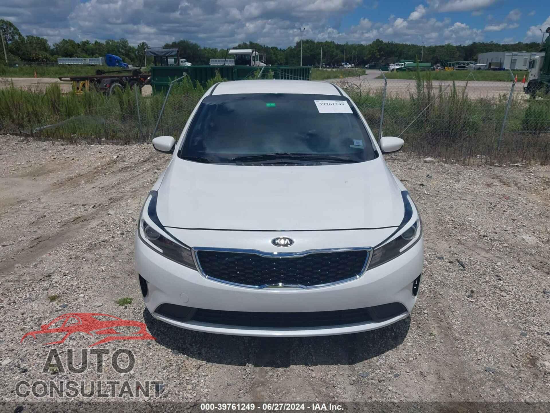KIA FORTE 2017 - 3KPFL4A74HE009906