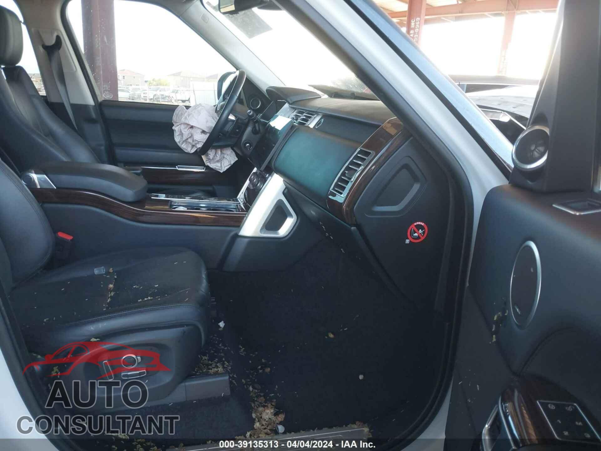 LAND ROVER RANGE ROVER 2016 - SALGS2KF3GA307987