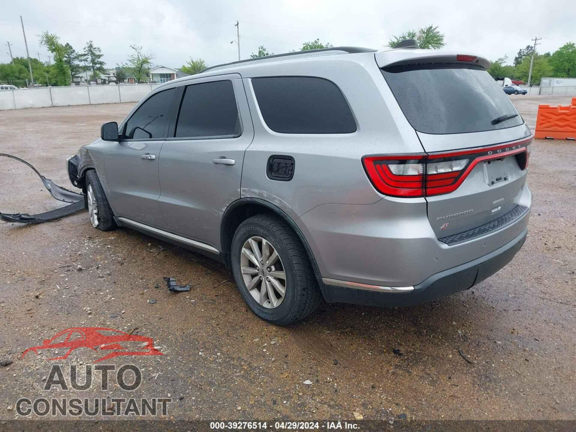 DODGE DURANGO 2019 - 1C4RDJAG7KC792758