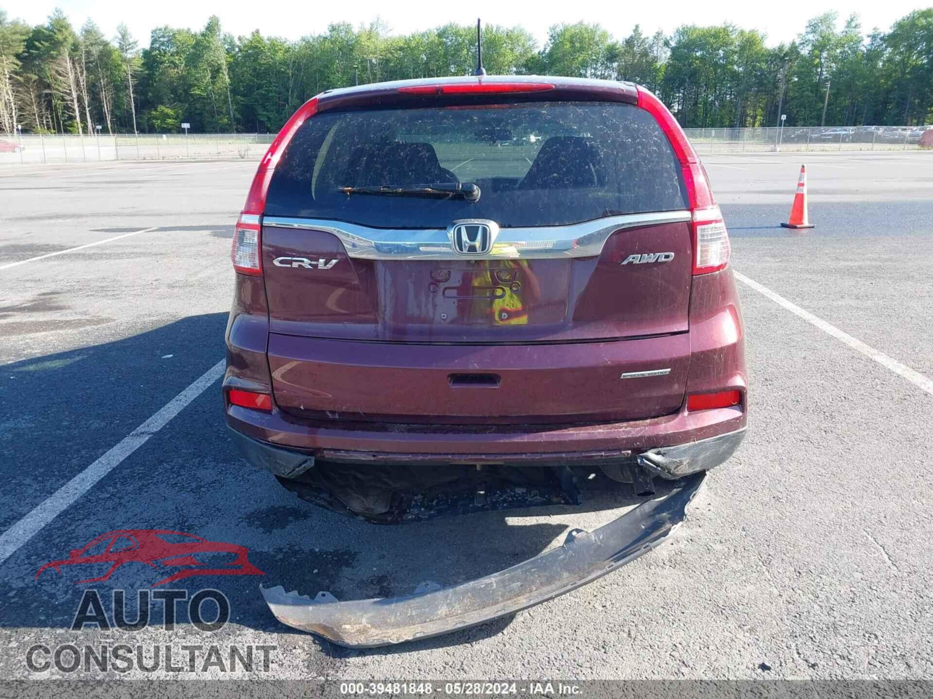 HONDA CR-V 2016 - 5J6RM4H47GL032196