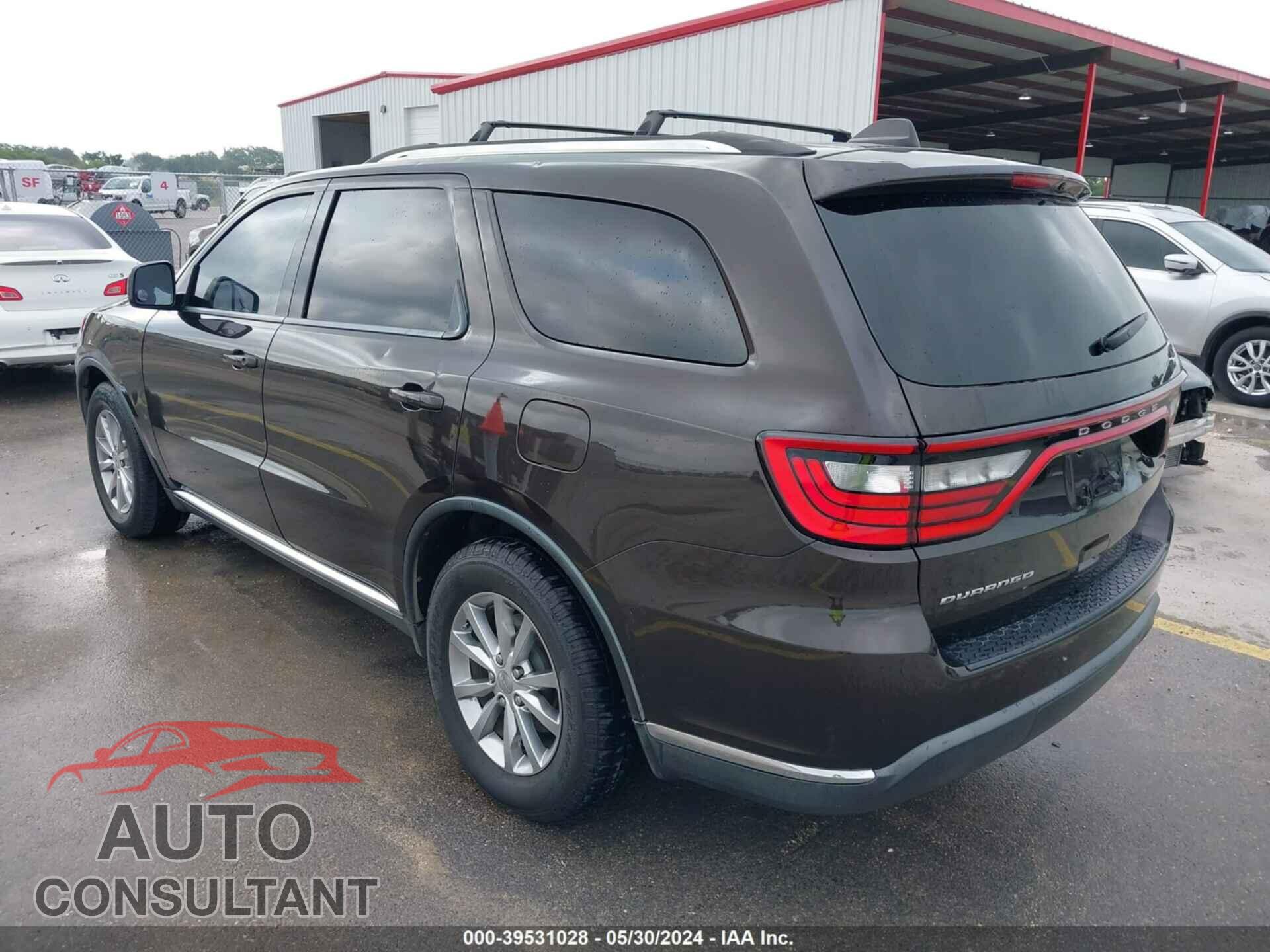 DODGE DURANGO 2017 - 1C4RDHAG0HC629192