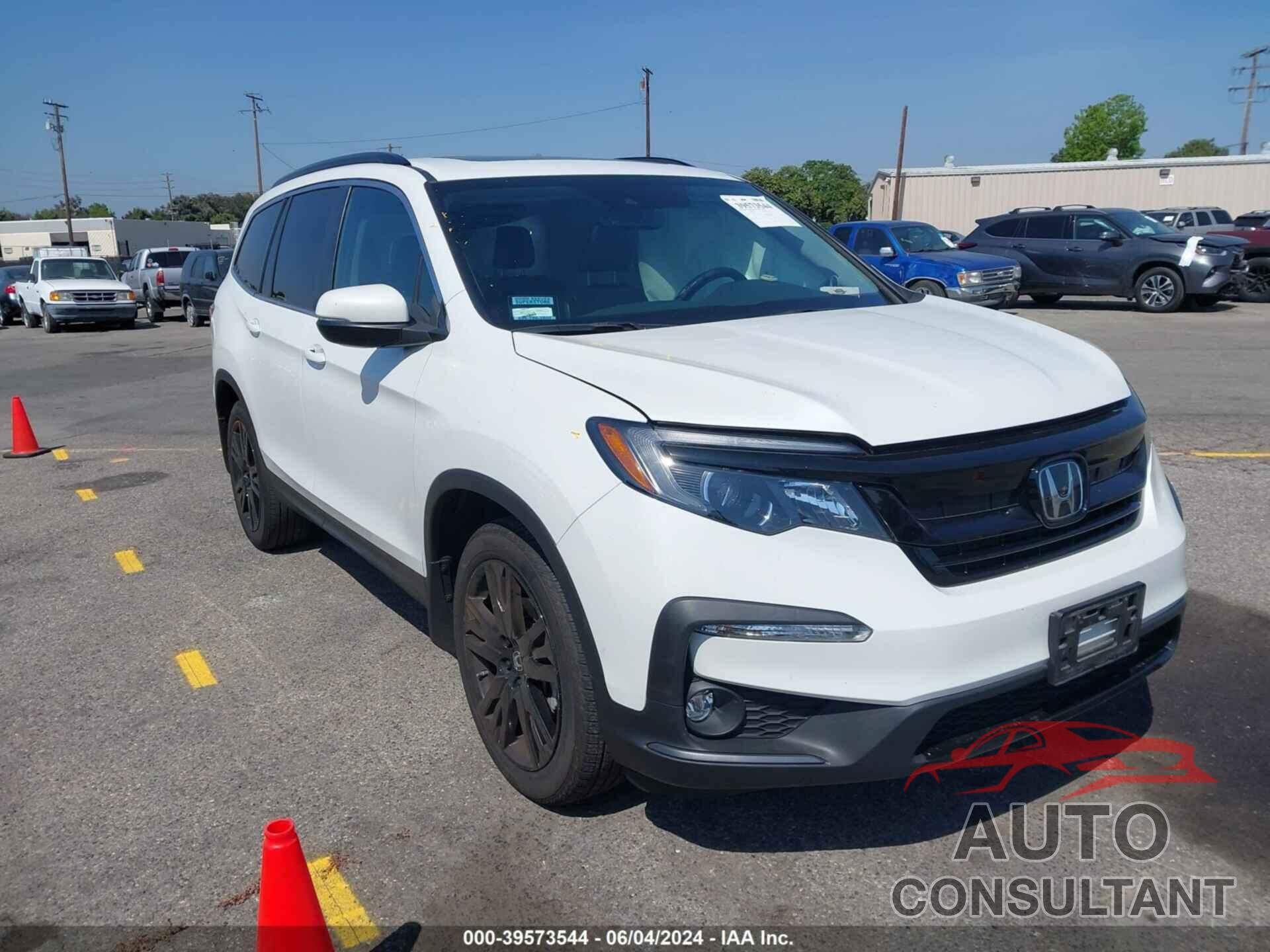 HONDA PILOT 2022 - 5FNYF5H26NB011503