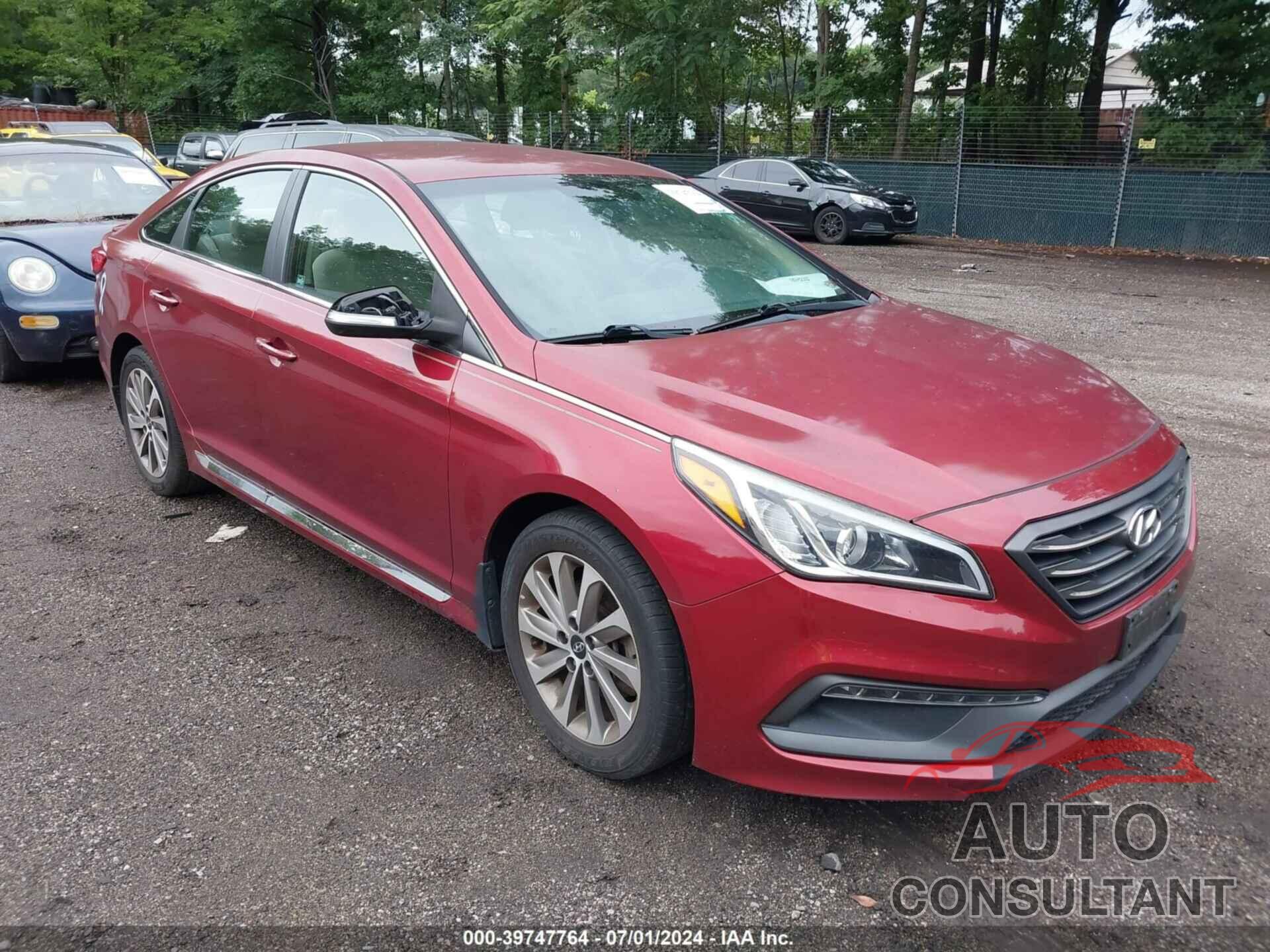 HYUNDAI SONATA 2016 - 5NPE34AFXGH330653